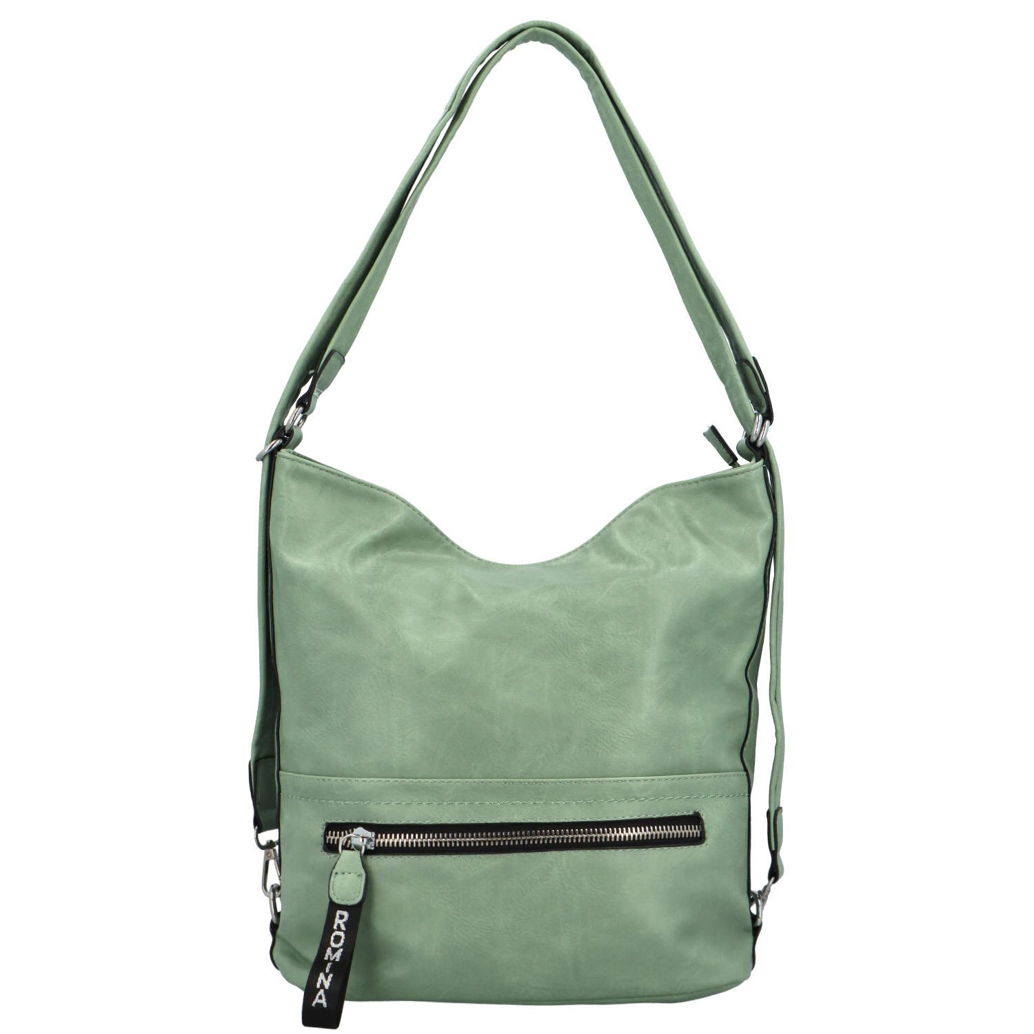 Dámský kabelko-batoh světle zelený - Romina & Co Bags Wolfe