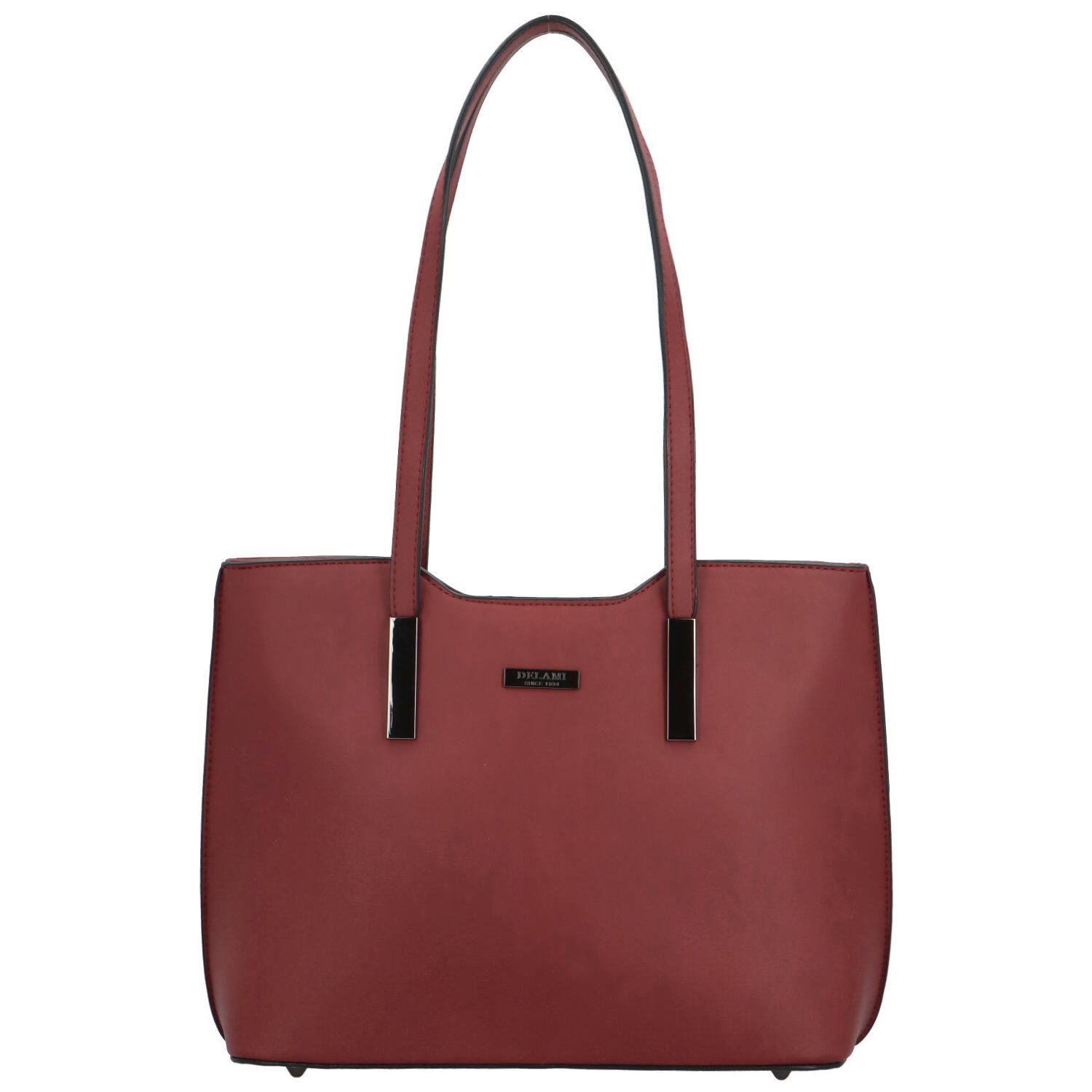 Dámská kabelka na rameno vínová - Delami Velvet Aura