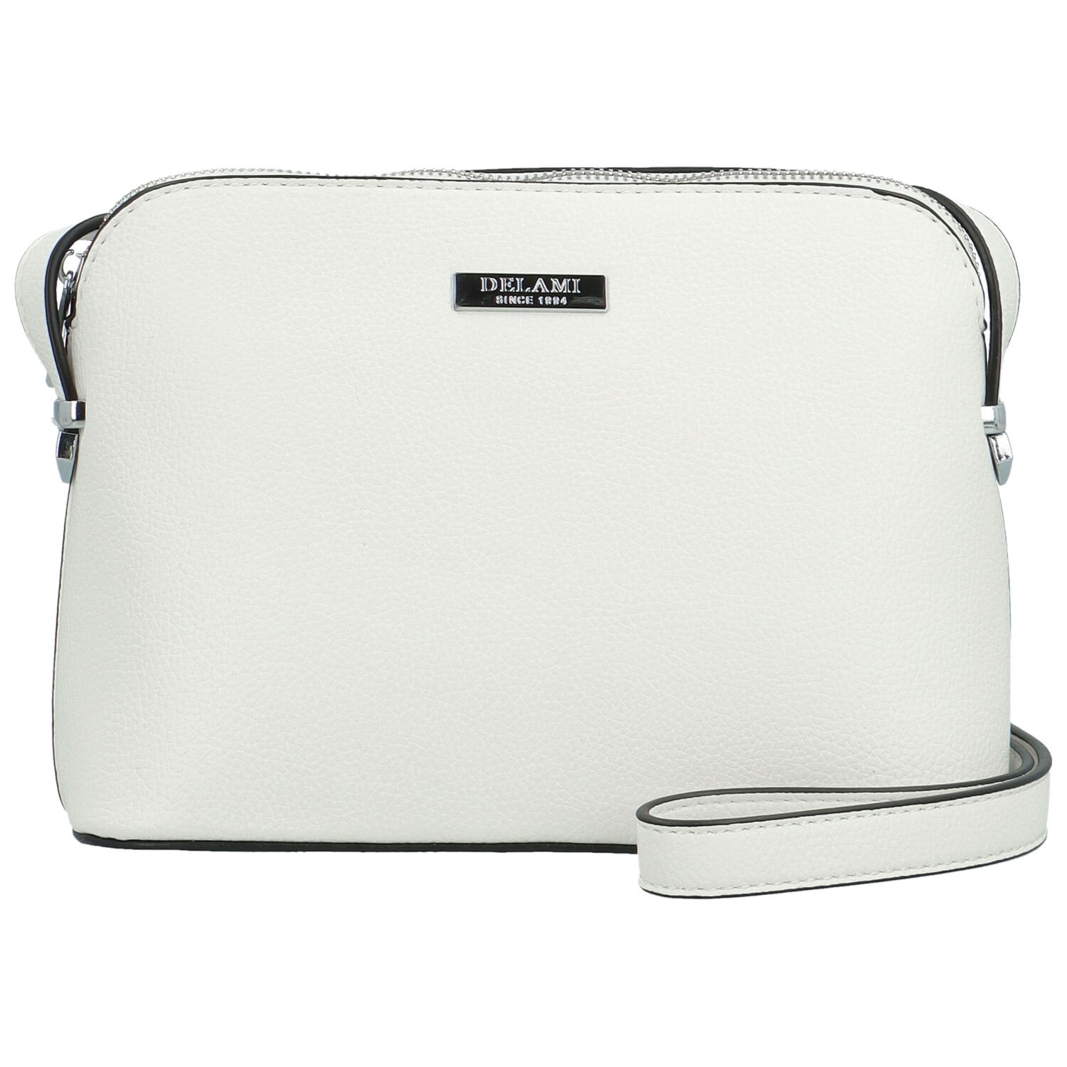 Dámská crossbody kabelka bílá - Delami Glamore