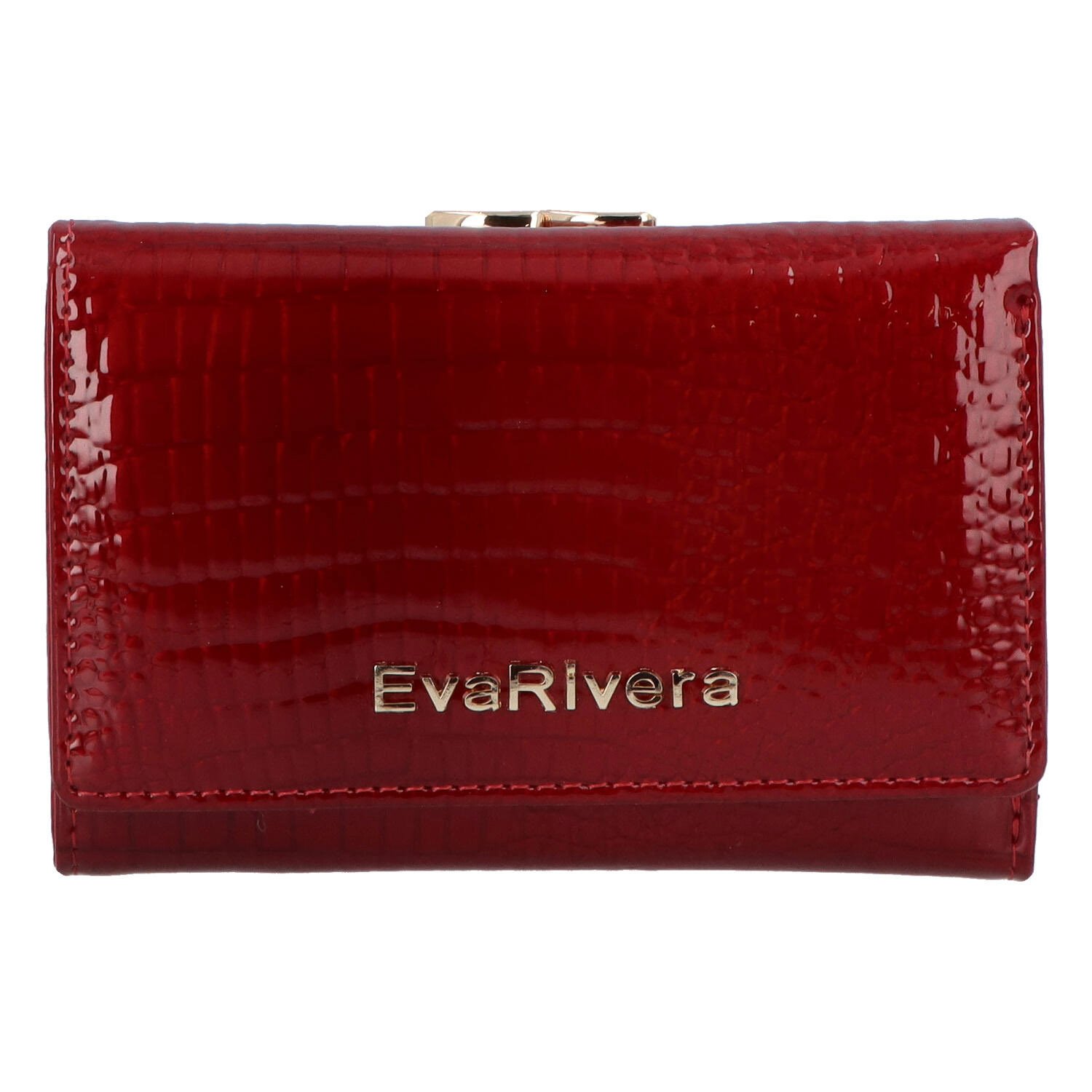 Levně Dámská kožená peněženka červená - Ellini Vextra