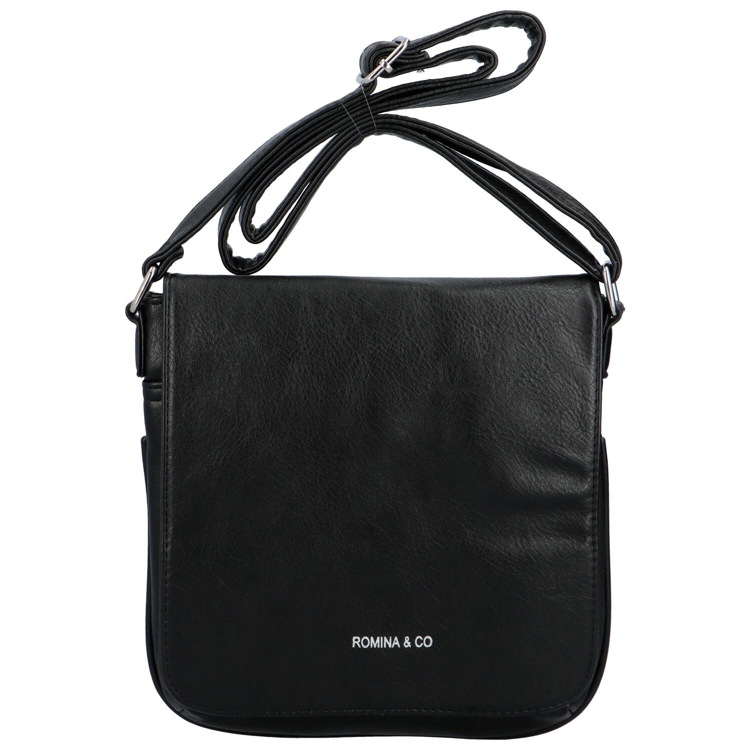 Levně Dámská crossbody kabelka černá - Romina Louly