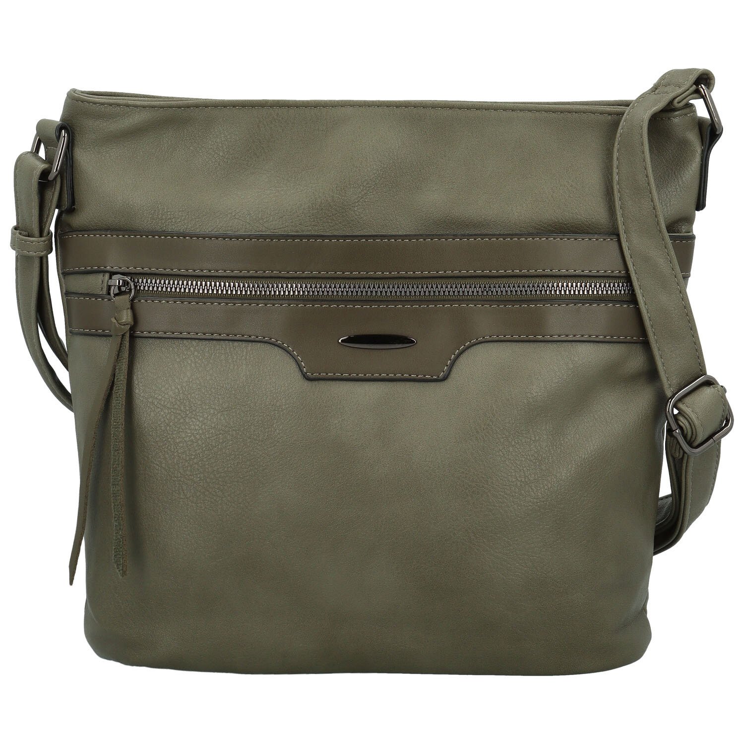 Dámská crossbody kabelka tmavě zelená - Firenze Shira