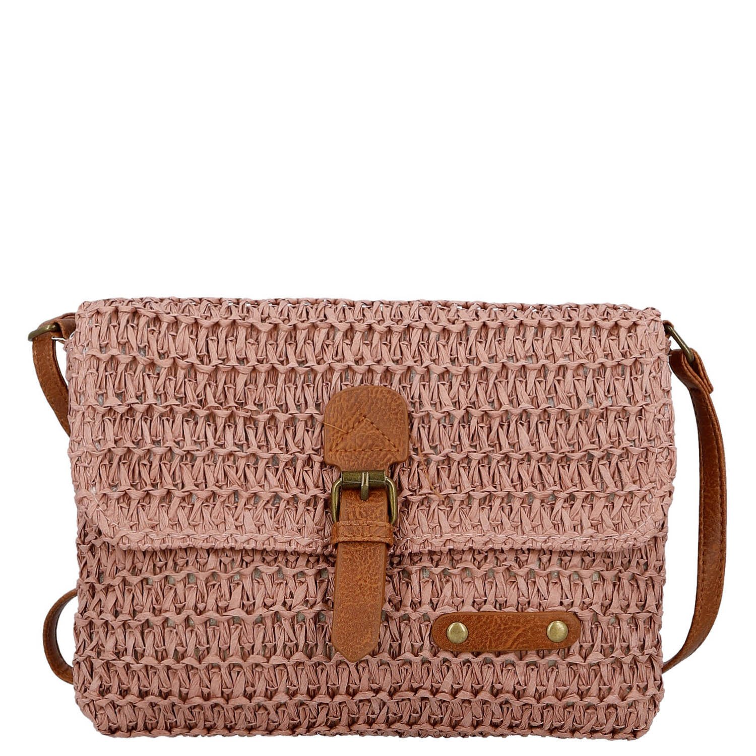Dámská crossbody kabelka růžová - Firenze Sina