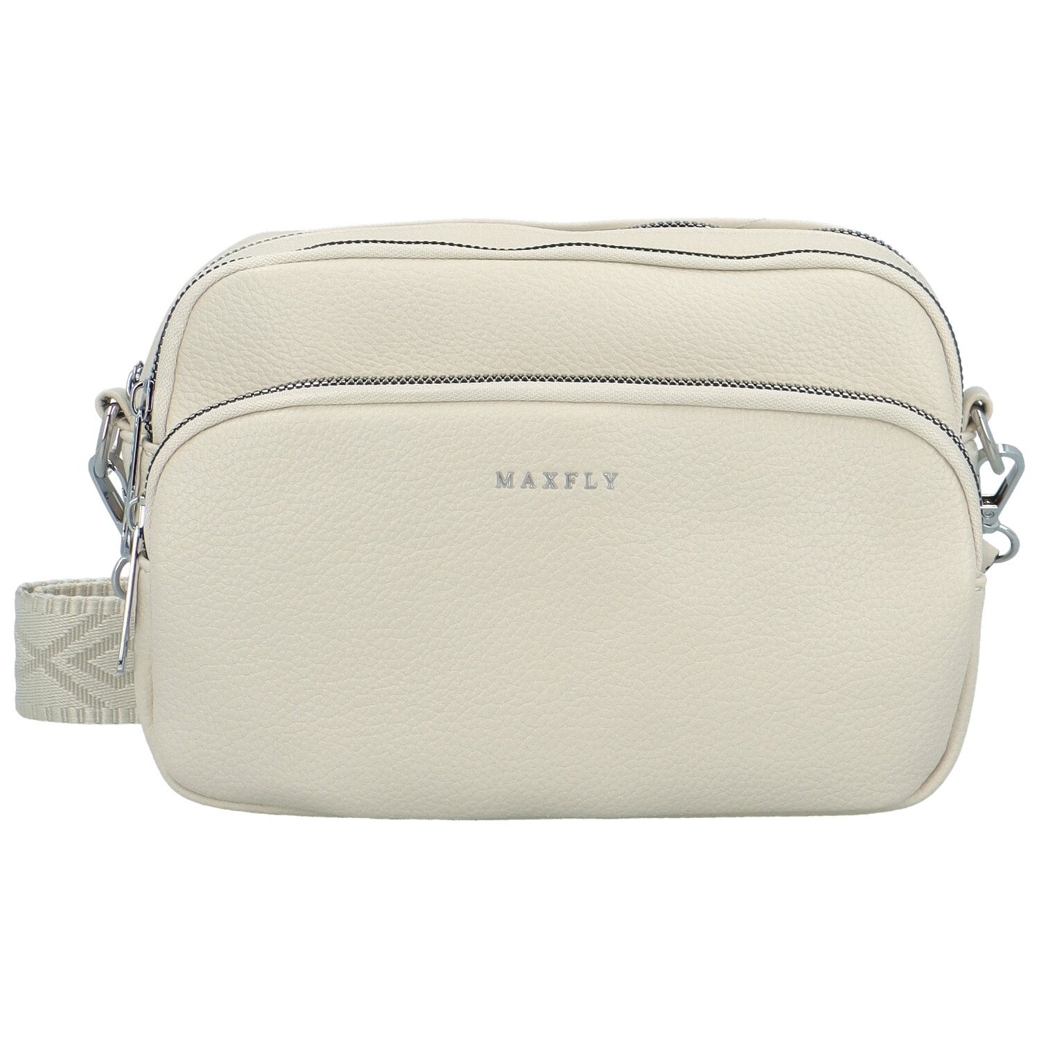 Dámská crossbody kabelka krémová - MaxFly Saskia