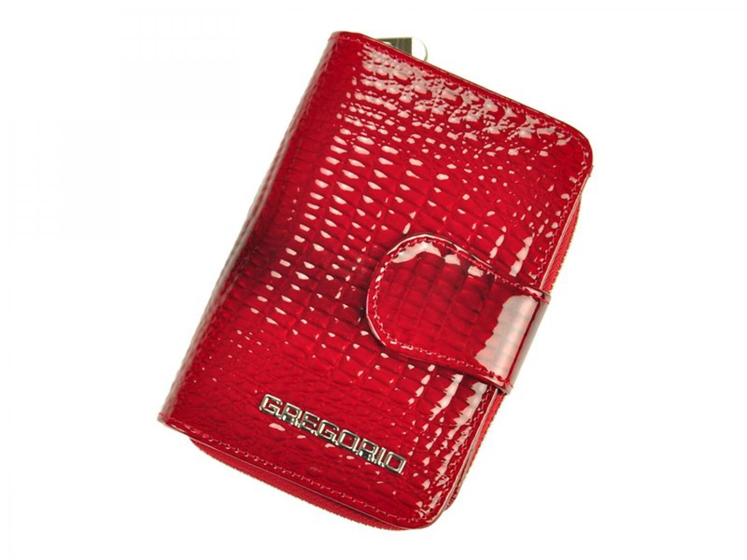 Levně Dámská kožená malá peněženka červená - Gregorio Manuella