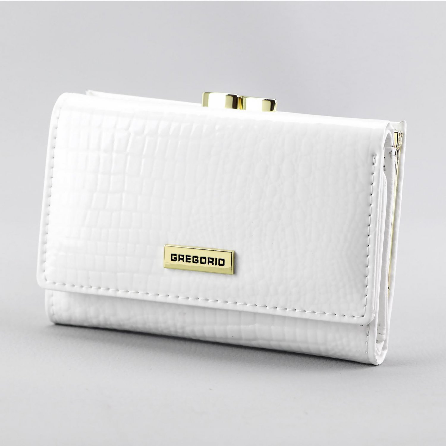 Dámská kožená peněženka bílá - Gregorio Oxana