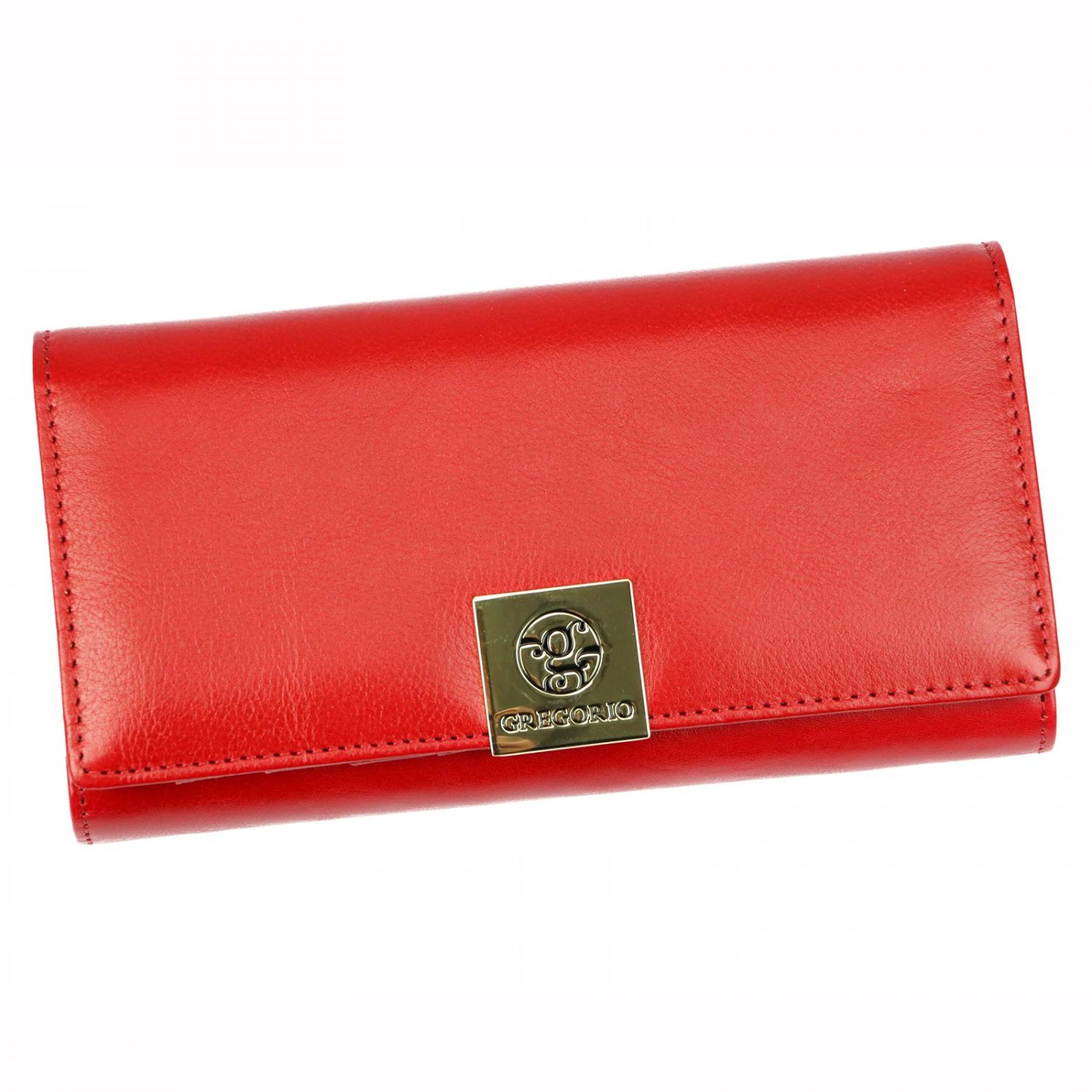 Levně Dámská kožená peněženka červená - Gregorio Sofasa