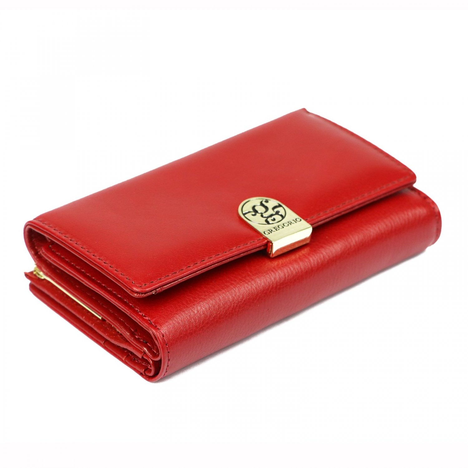 Levně Dámská kožená peněženka červená - Gregorio Felissita