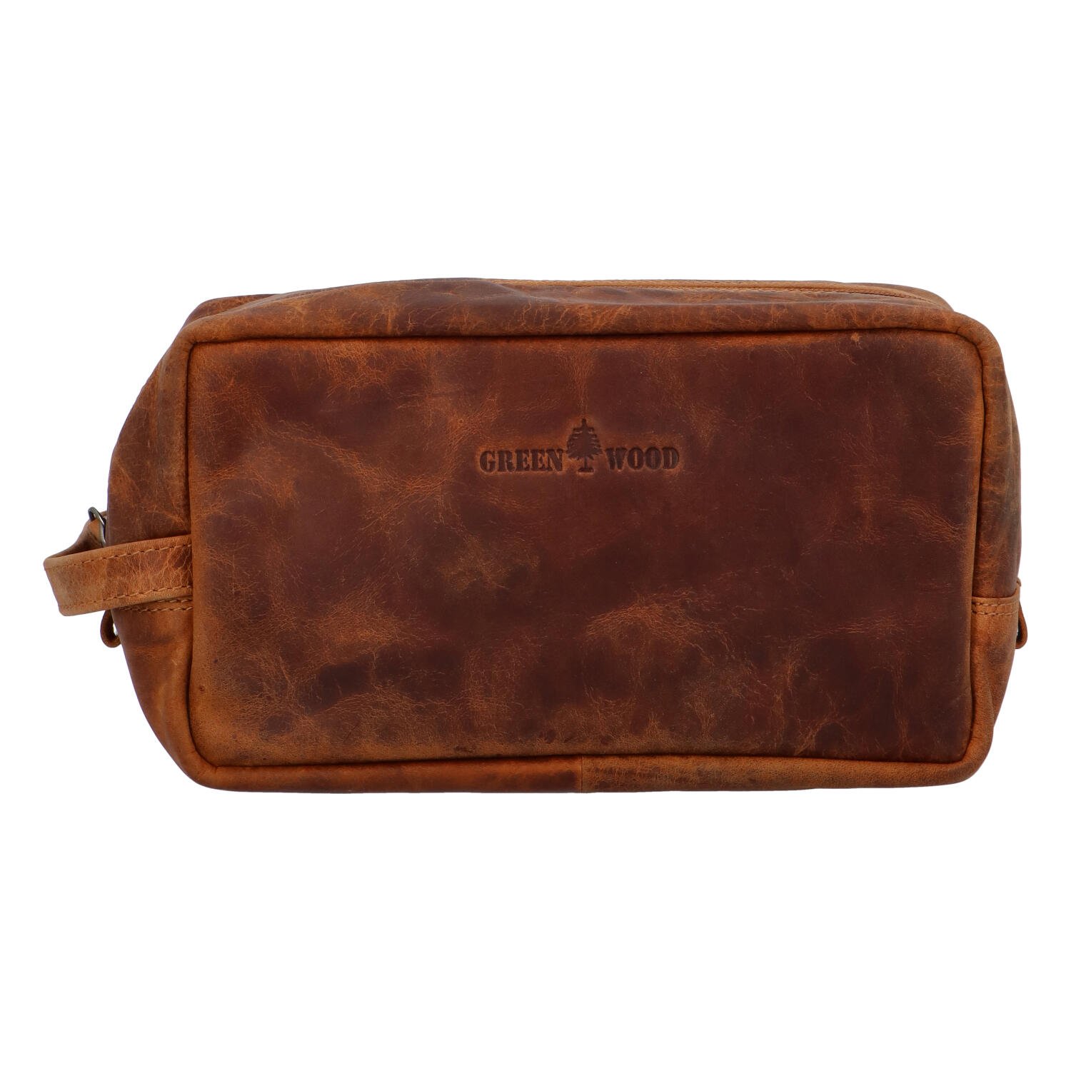 Kožená etue taška camel - GreenWood Marladen