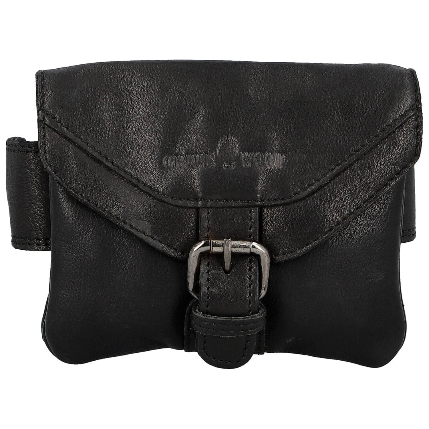 Pánská kožená ledvinka černá - Greenwood Obranem