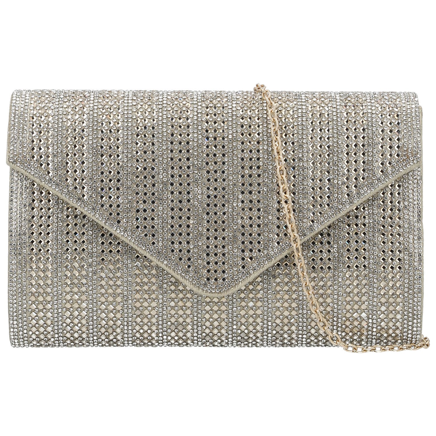 Dámská plesová kabelka zlatá - Michelle Moon Diliara