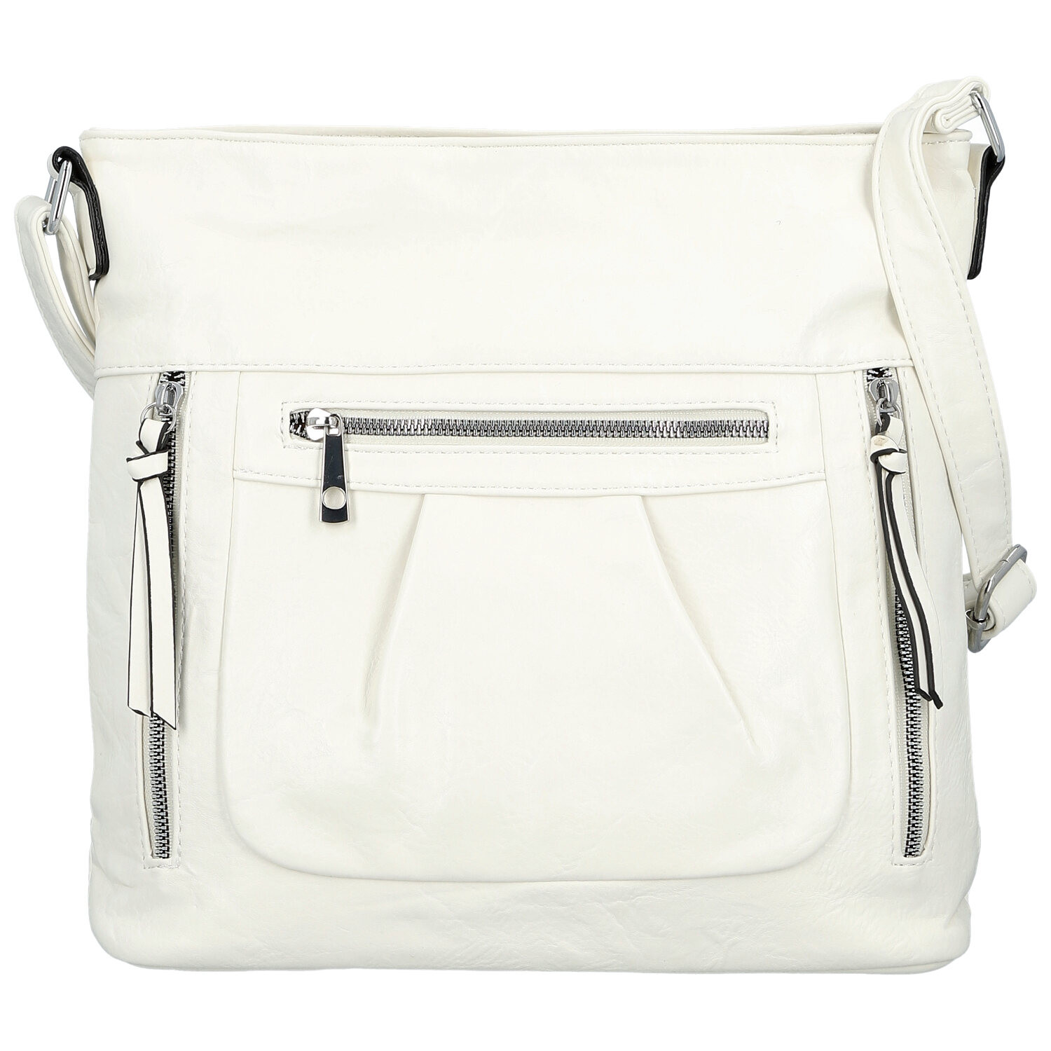 Dámská crossbody kabelka bílá - Firenze Angelis