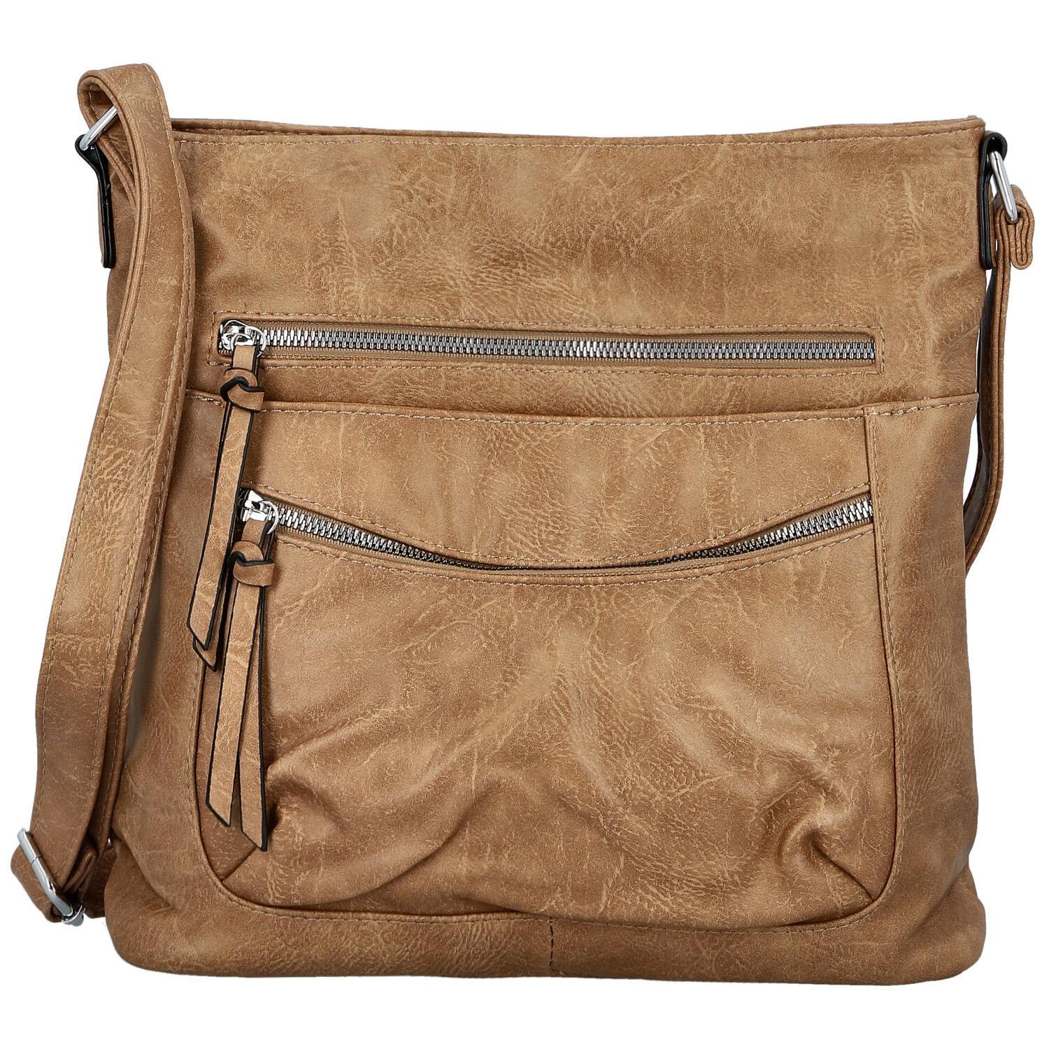 Dámská crossbody kabelka khaki - Firenze Ganna
