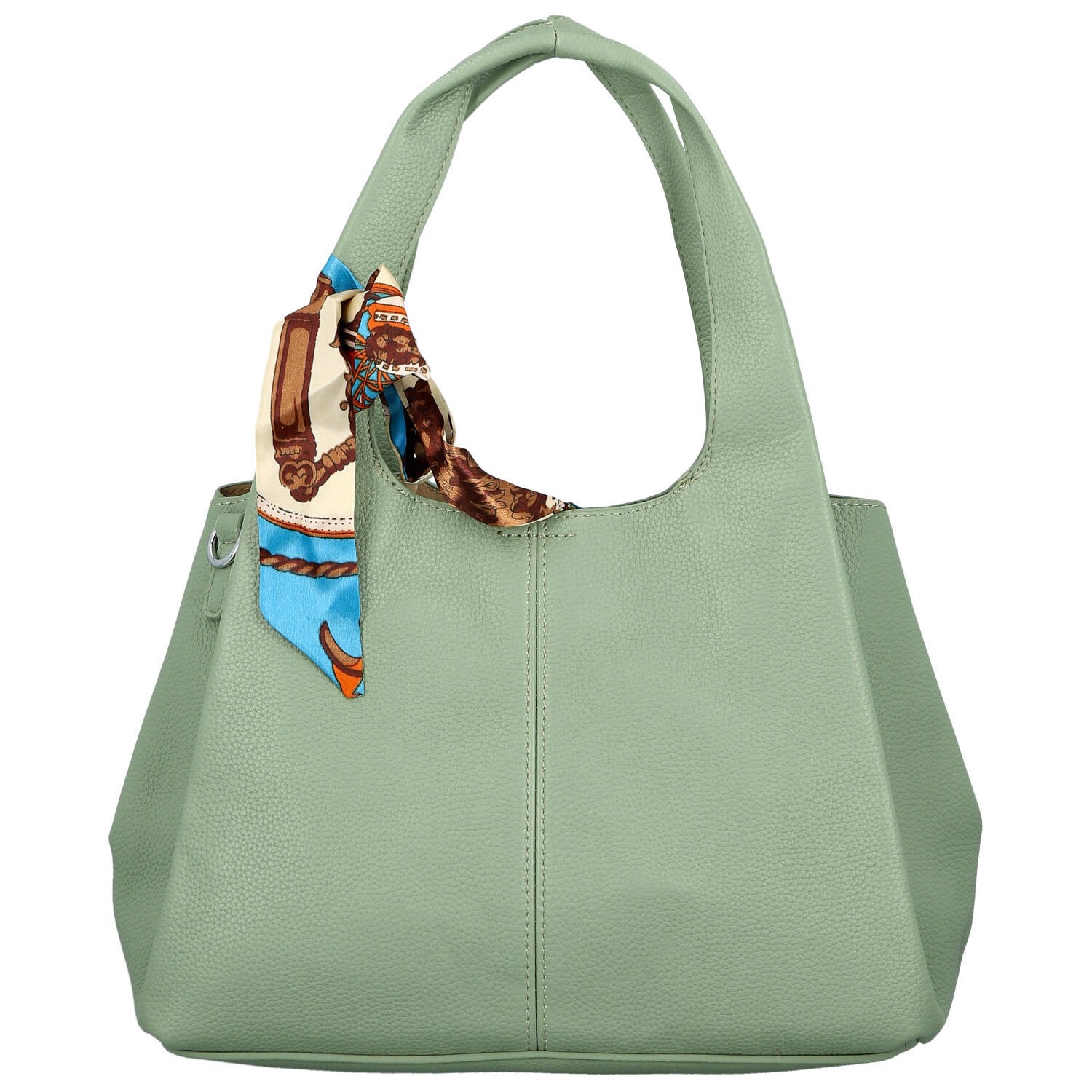 Dámská kabelka do ruky modrozelená - Firenze Saichira