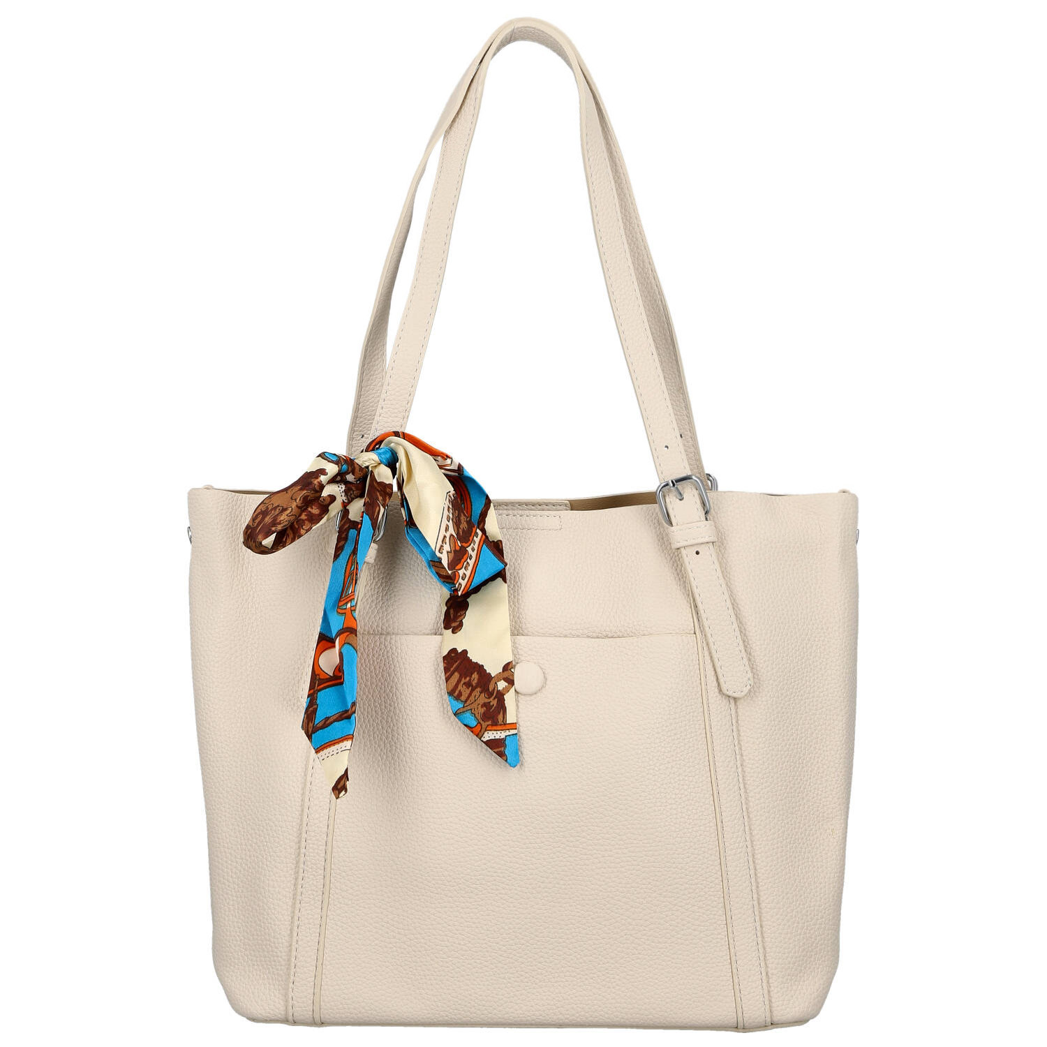 Dámská kabelka na rameno krémová - Firenze Raven