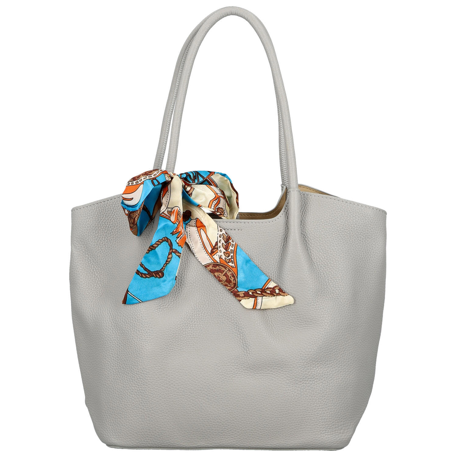 Dámská kabelka na rameno světle šedá - Firenze Hilde