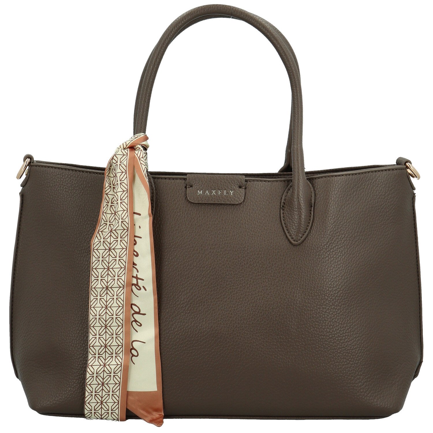 Dámská kabelka do ruky tmavě hnědá - MaxFly Heike