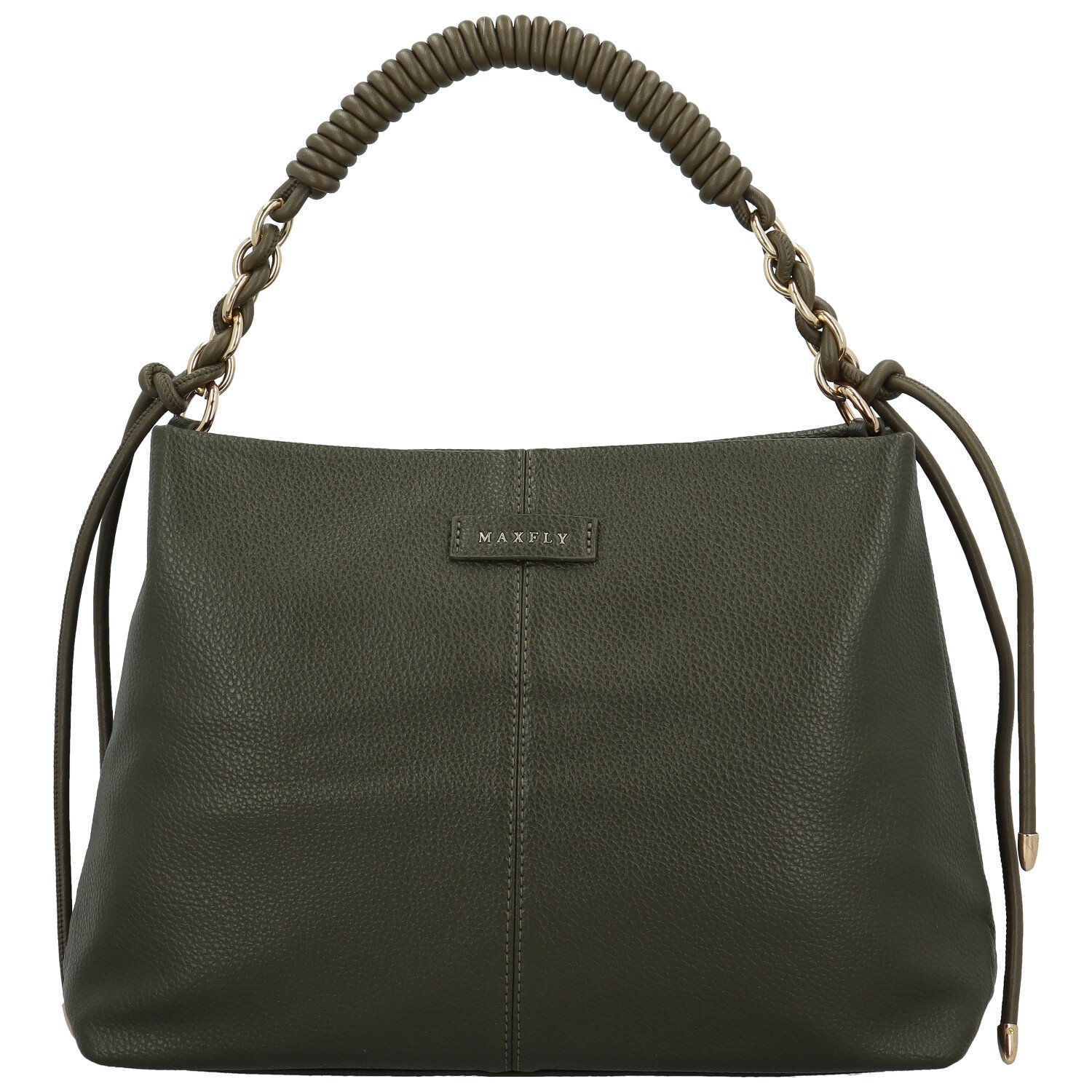 Dámská kabelka do ruky tmavě zelená - MaxFly Eugenie