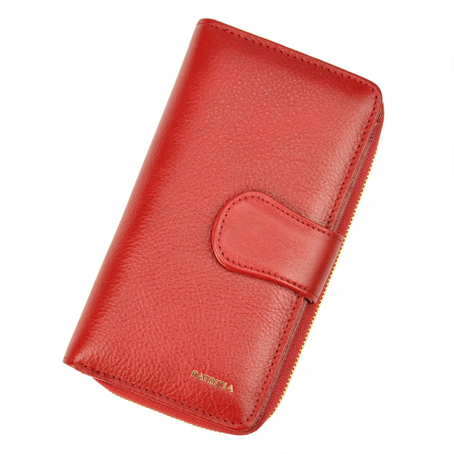 Levně Dámská kožená peněženka červená - Patrizia Clorinda