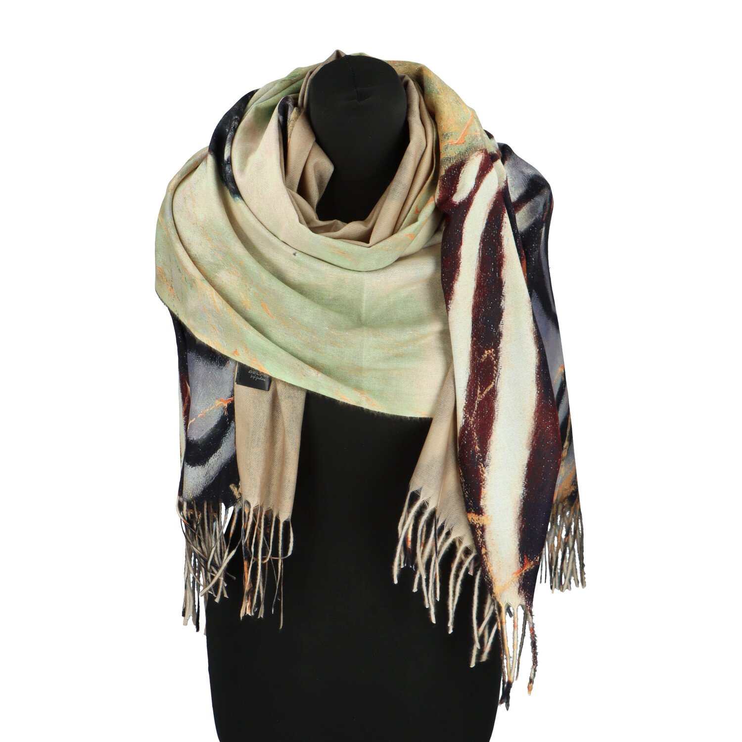 Dámská šála barevná - Firenze Africo Mramor