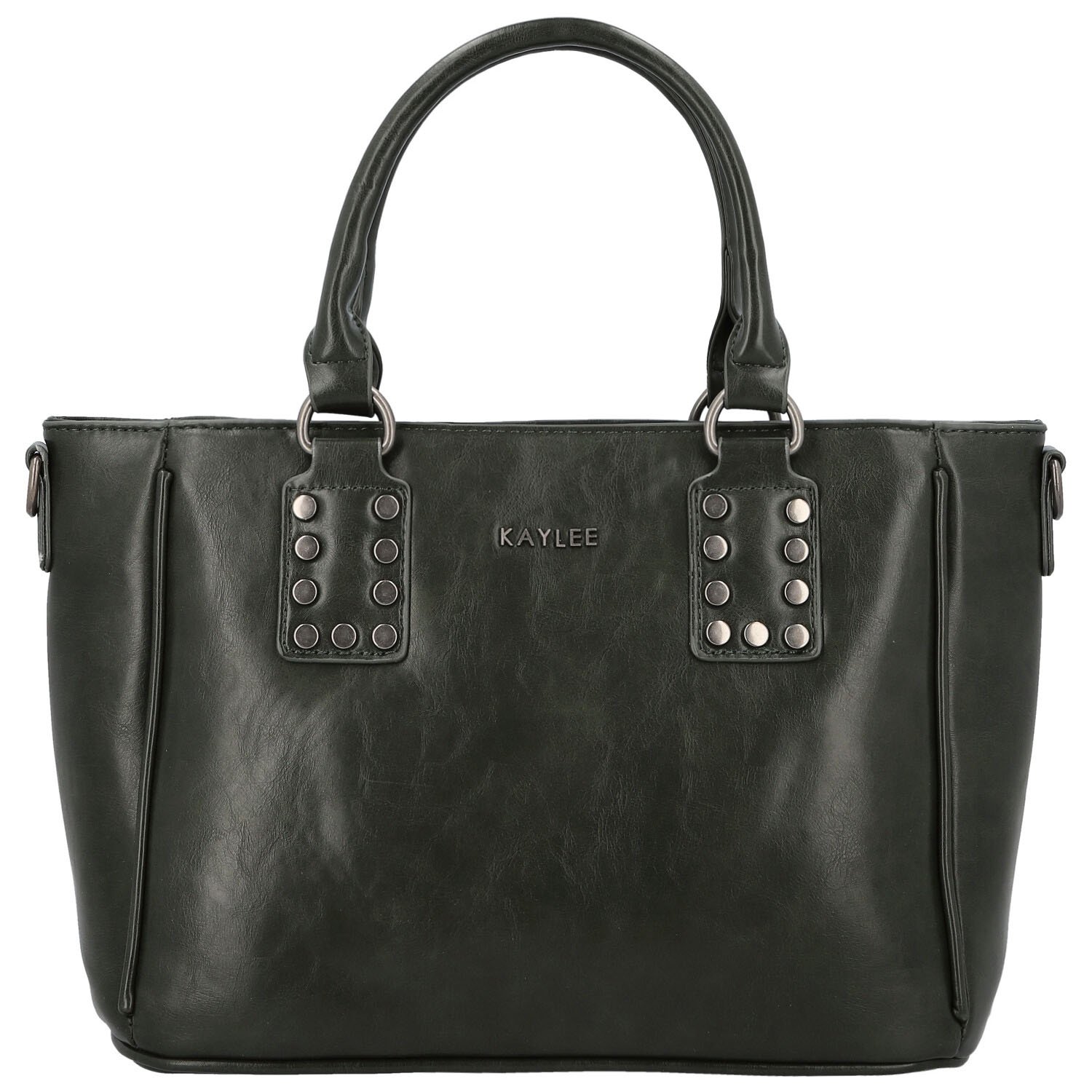 Dámská kabelka do ruky tmavě zelená - Firenze Matia