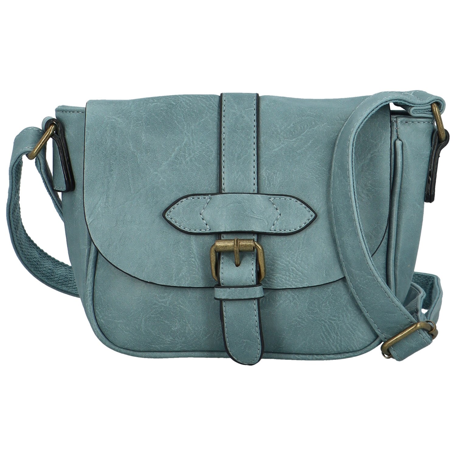 Dámská crossbody kabelka džínově modrá - Paolo bags Safet