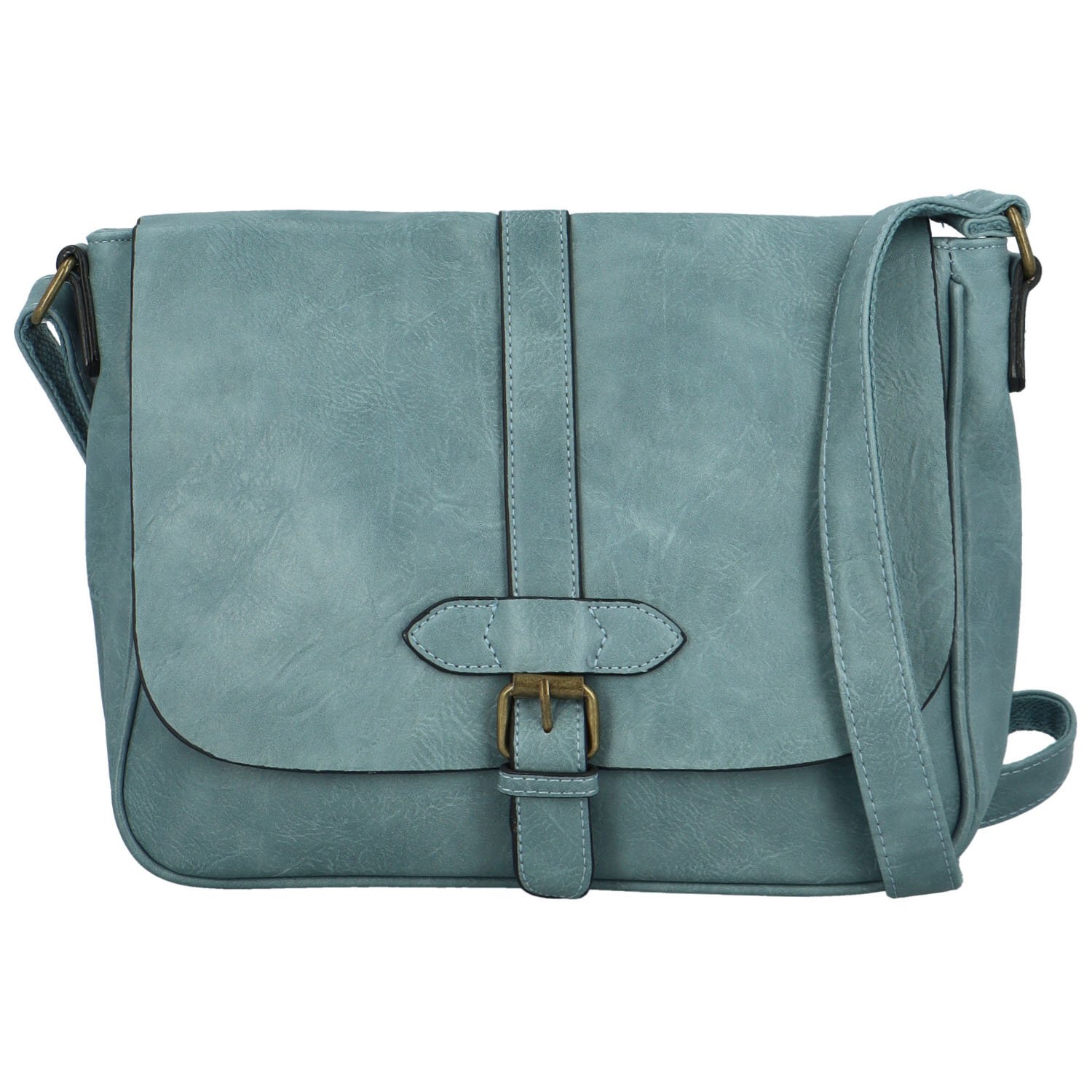 Dámská crossbody kabelka džínově modrá - Paolo bags Pinelopi