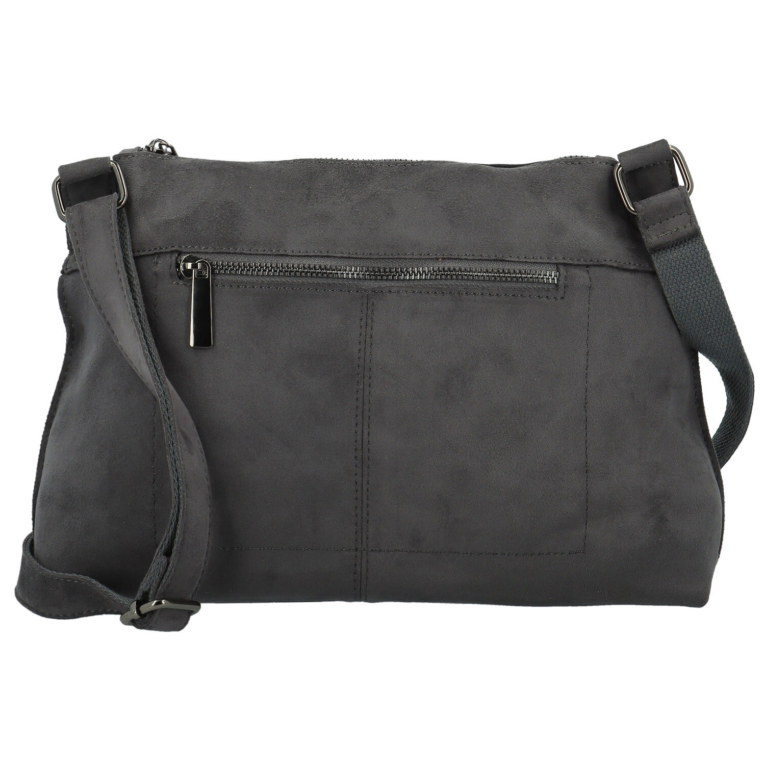 Dámská crossbody kabelka tmavě šedá - Paolo bags Talitha