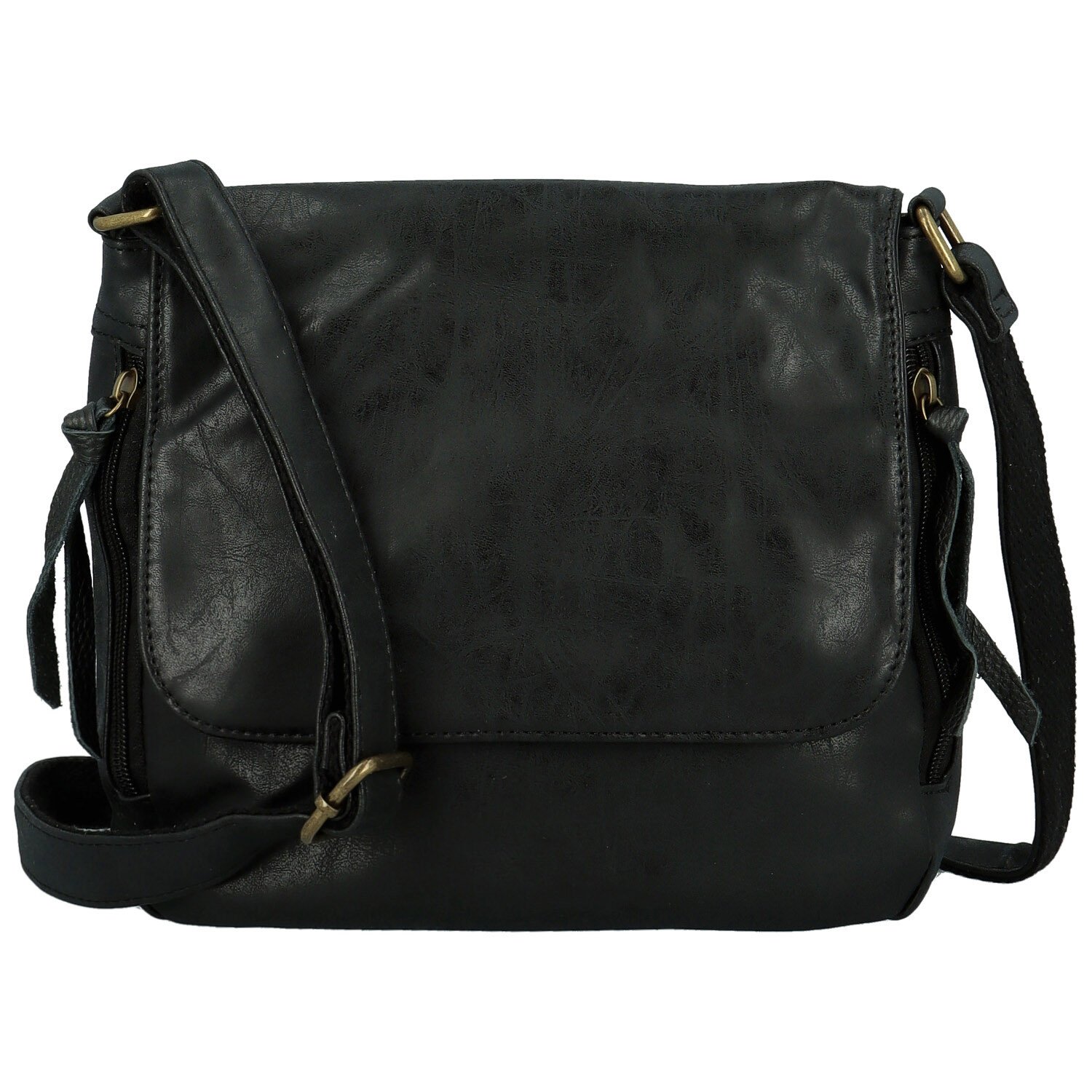 Dámská crossbody kabelka černá - Paolo bags Aiden