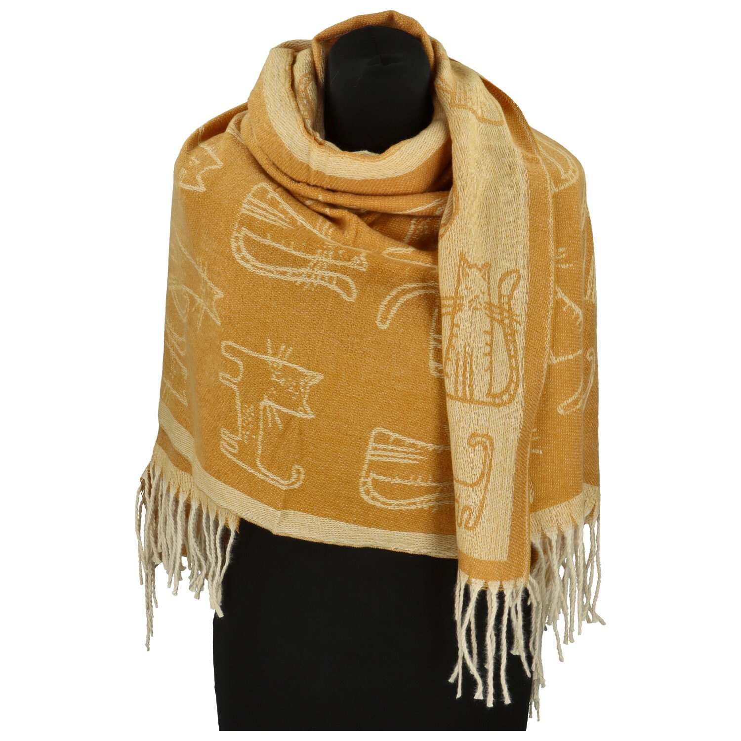 Dámská šála žlutá - Firenze Casey