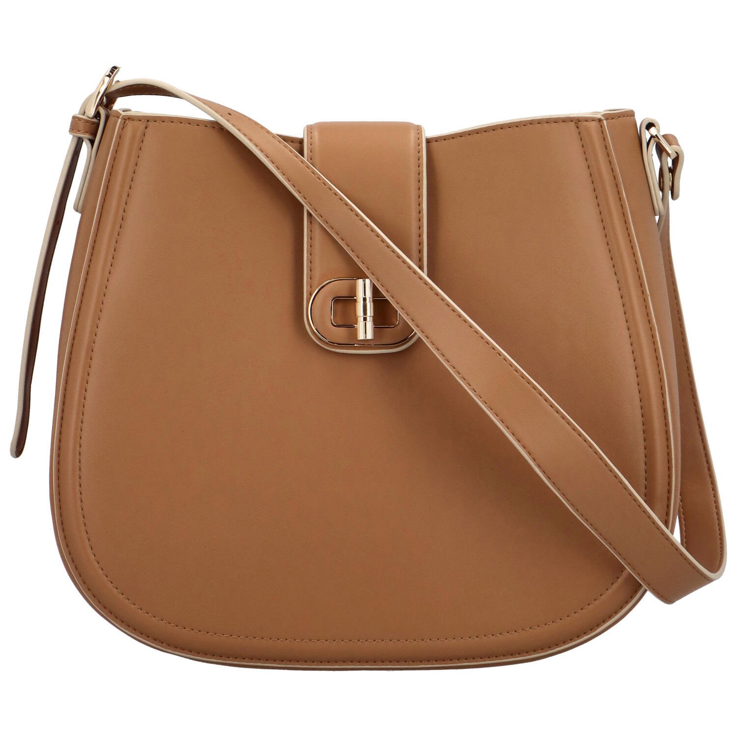 Levně Dámská crossbody camel - Chrisbella Heather