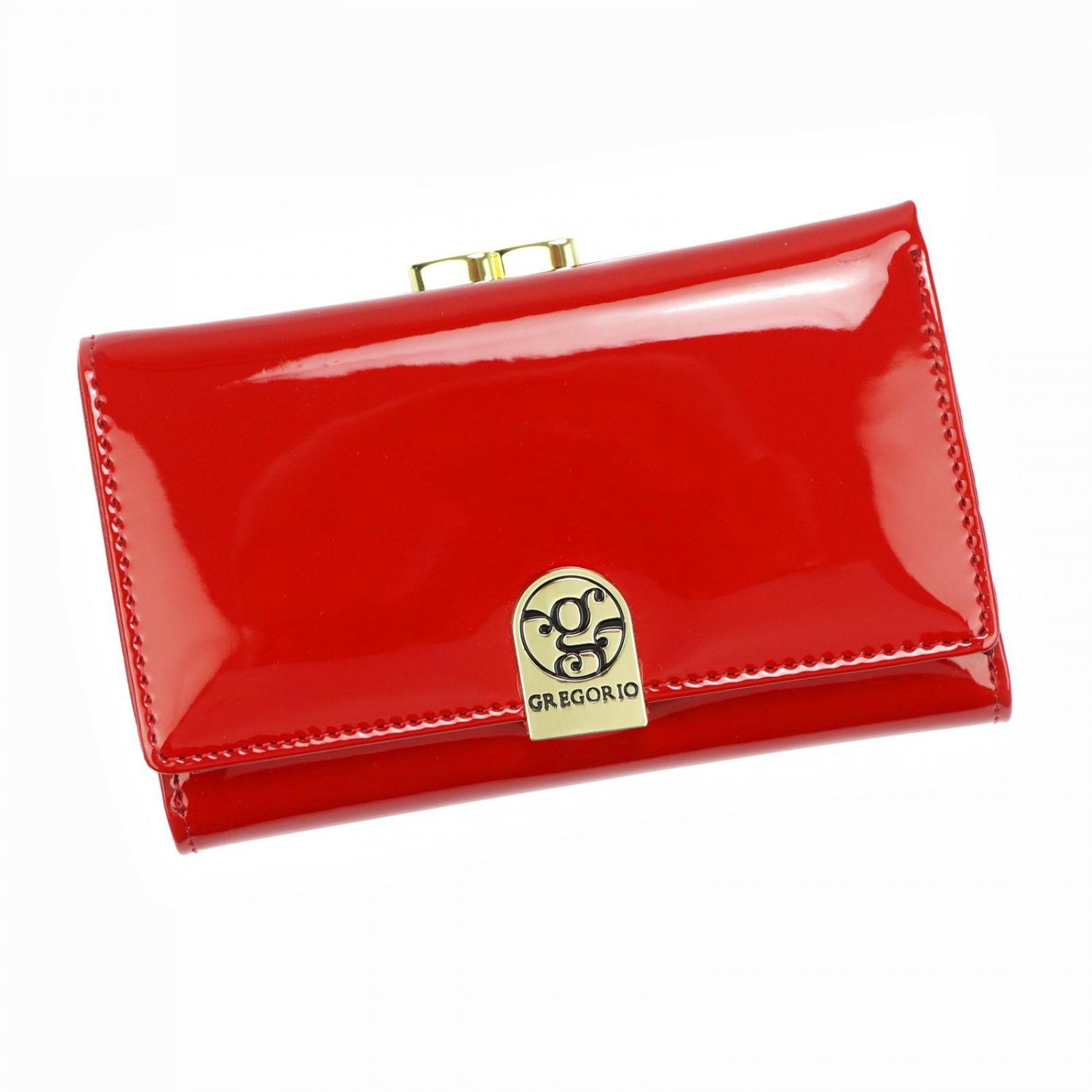 Levně Dámská kožená peněženka červená - Gregorio Dorisa