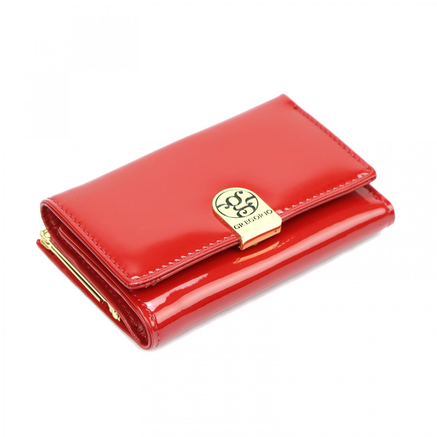 Levně Dámská kožená peněženka červená - Gregorio Coridas