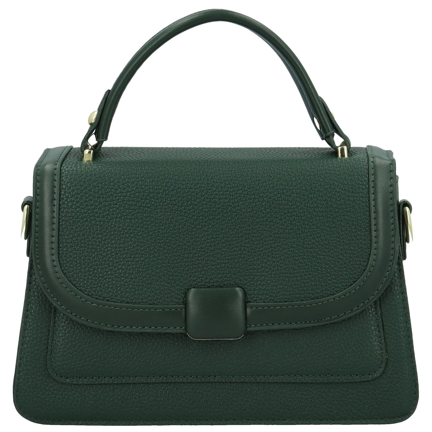 Dámská kabelka do ruky tmavě zelená - Maria C Harley
