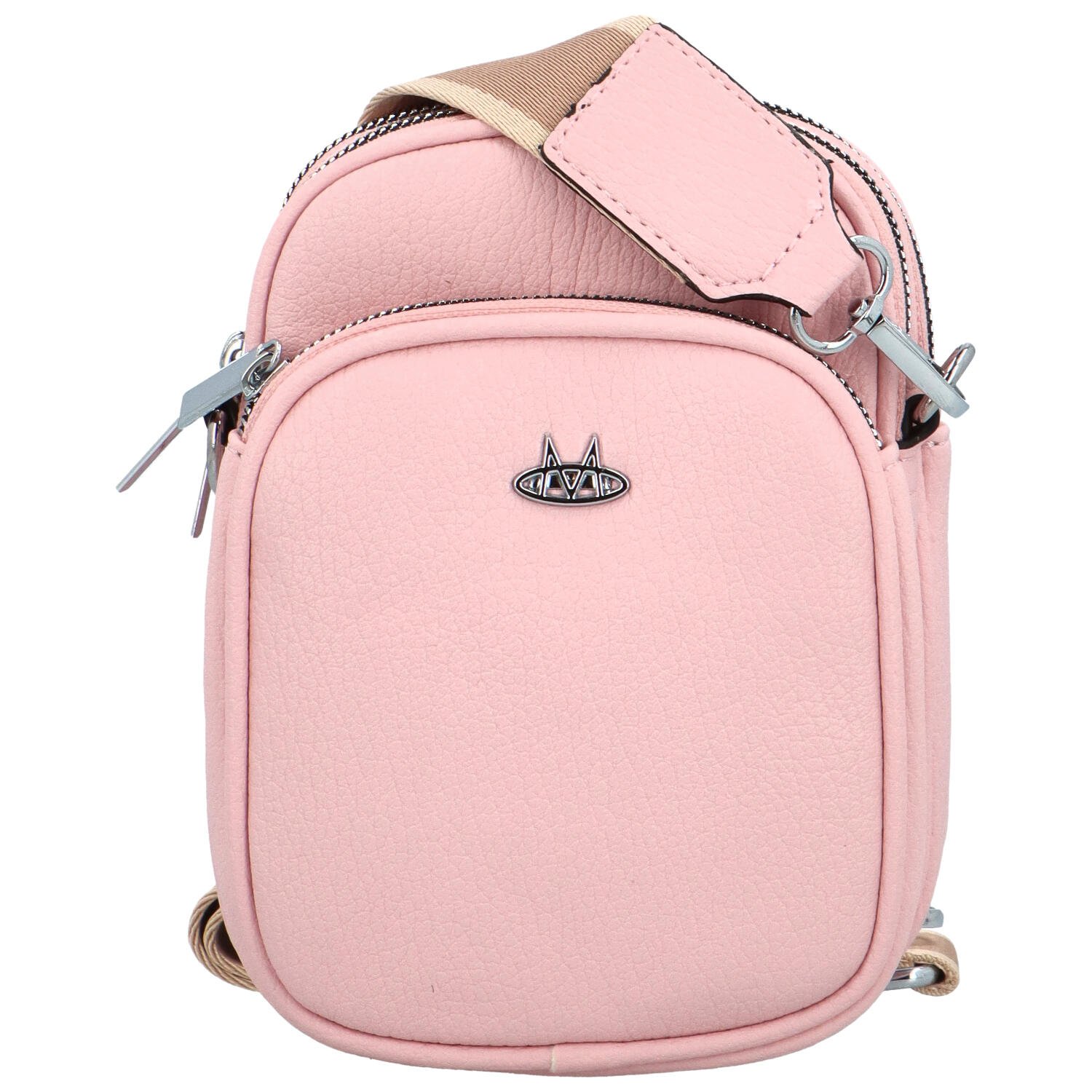 Levně Dámská mini crossbody růžová - Maria C Joffy