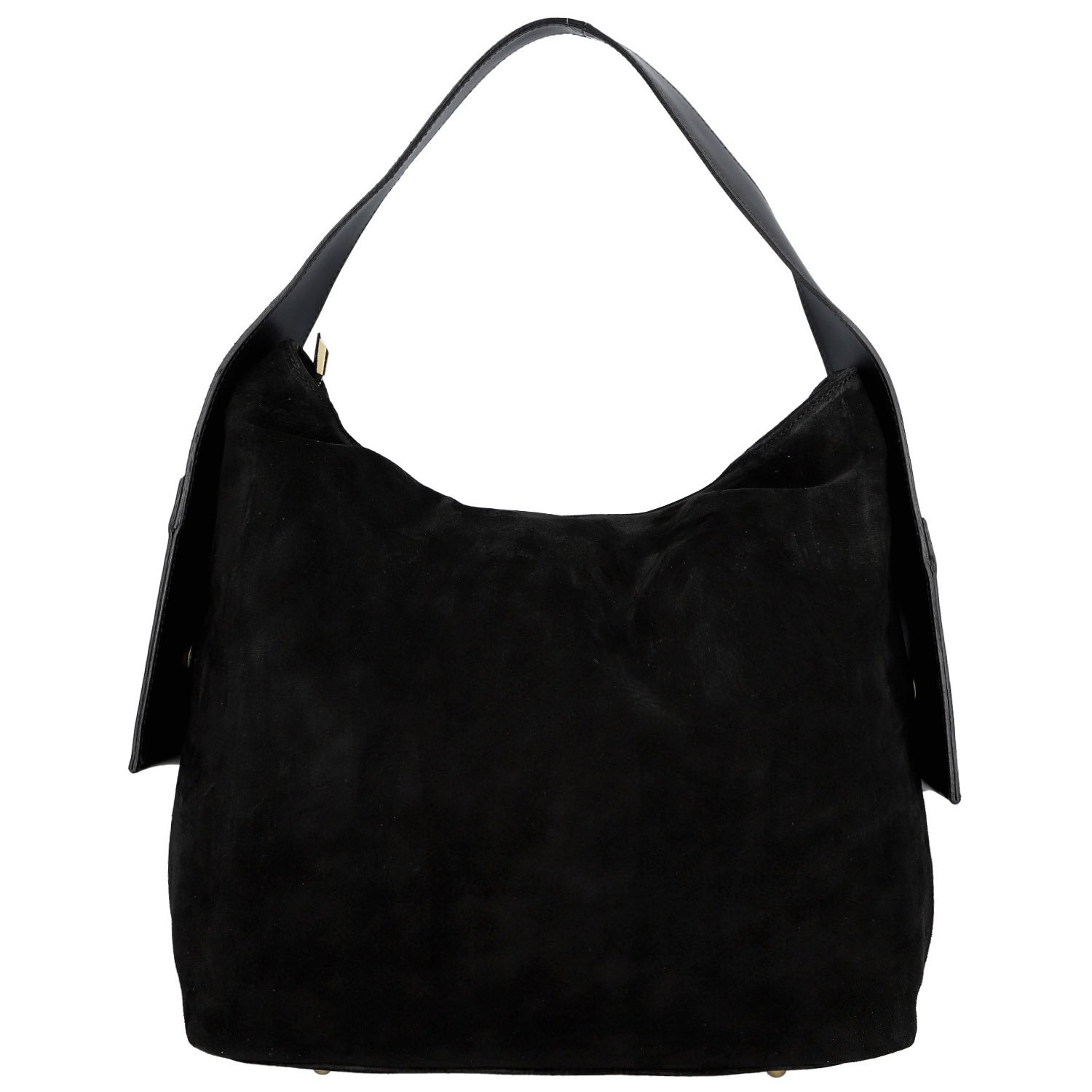 Dámská kabelka na rameno černá - Delami Vera Pelle Mimmi