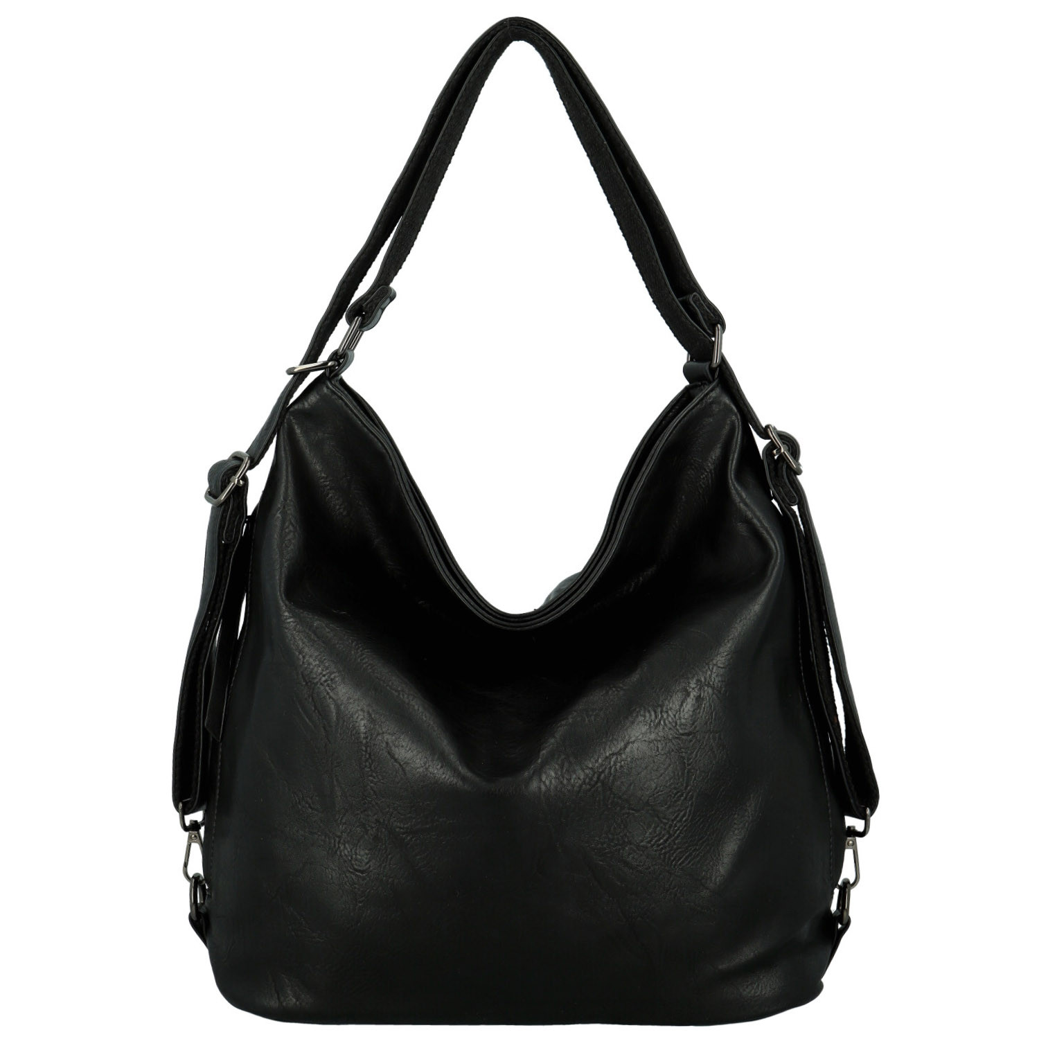 Dámský kabelko/batoh černý - Paolo bags Vasilia