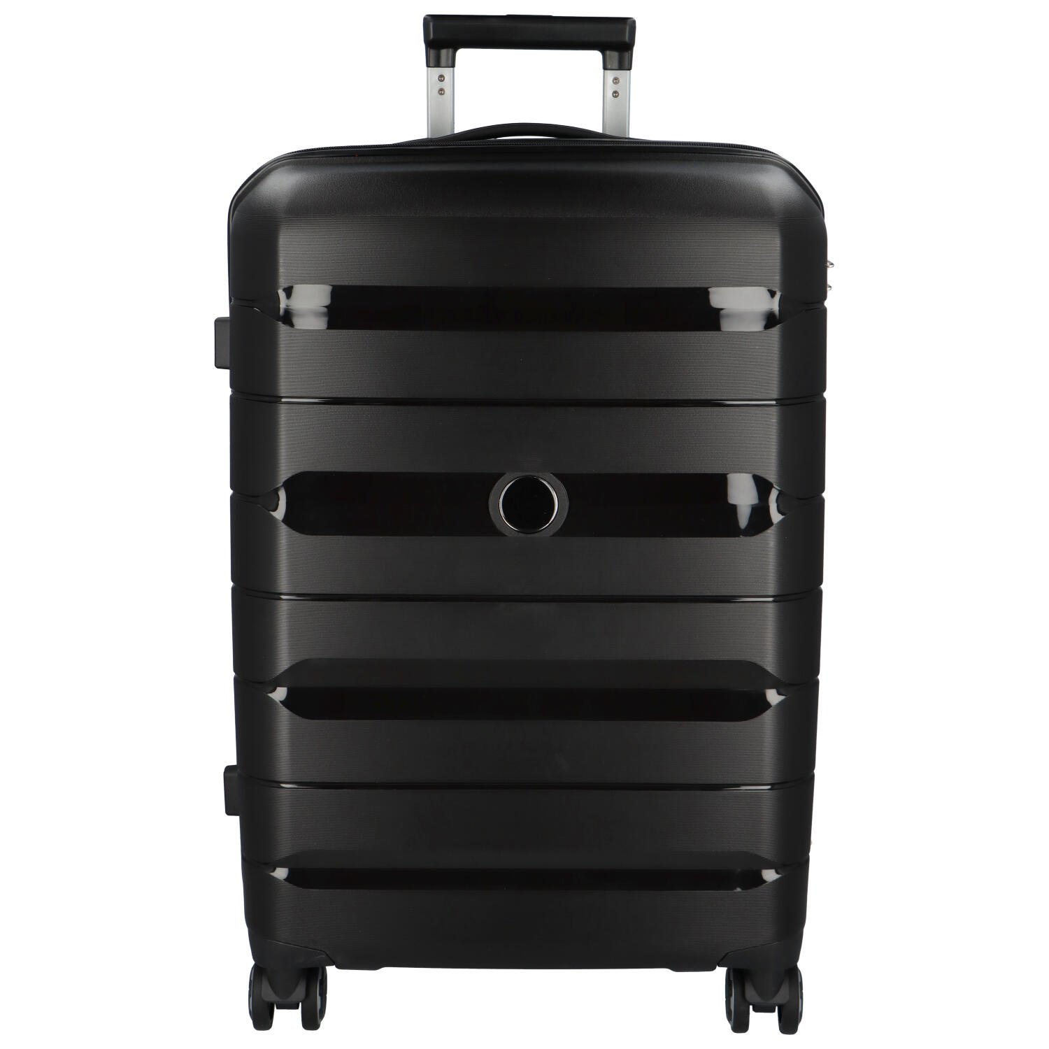 Cestovní plastový kufr černý - Ormi Rochus L