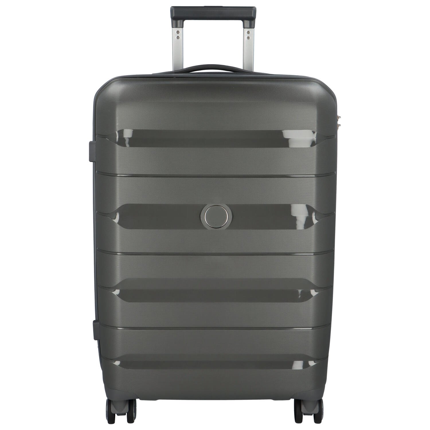 Cestovní plastový kufr tmavě šedý - Ormi Rochus L