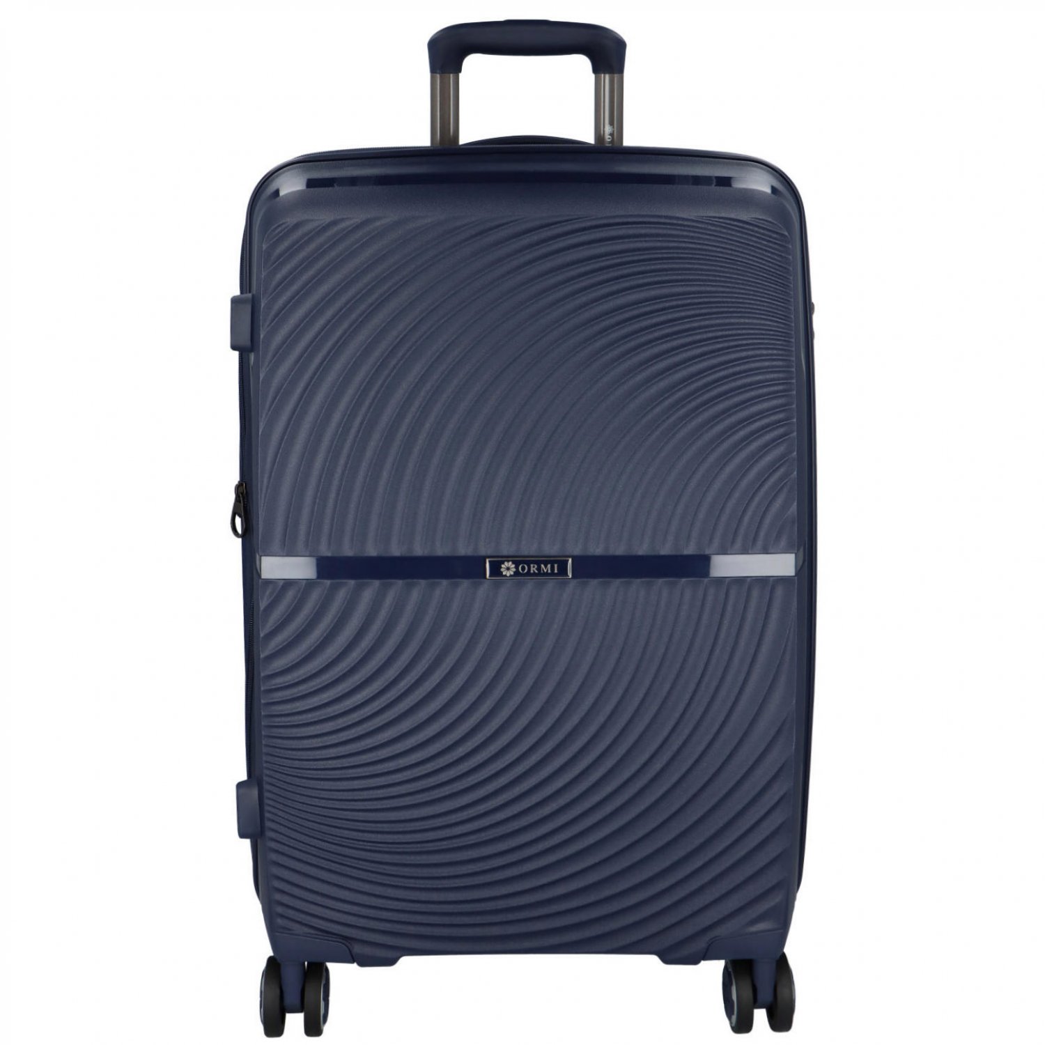 Cestovní plastový kufr tmavě modrý - Ormi Tryfon L