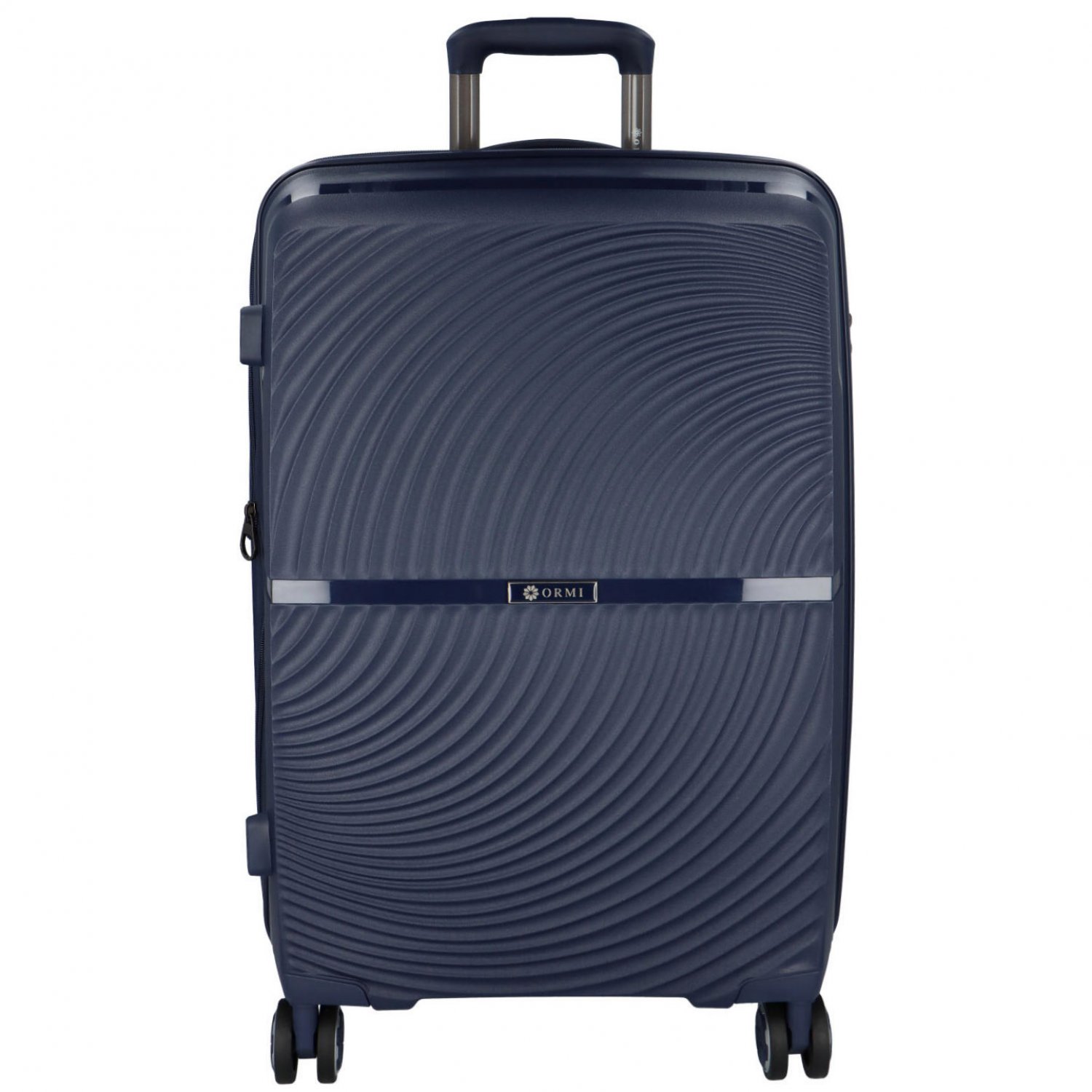 Cestovní plastový kufr tmavě modrý - Ormi Tryfon M