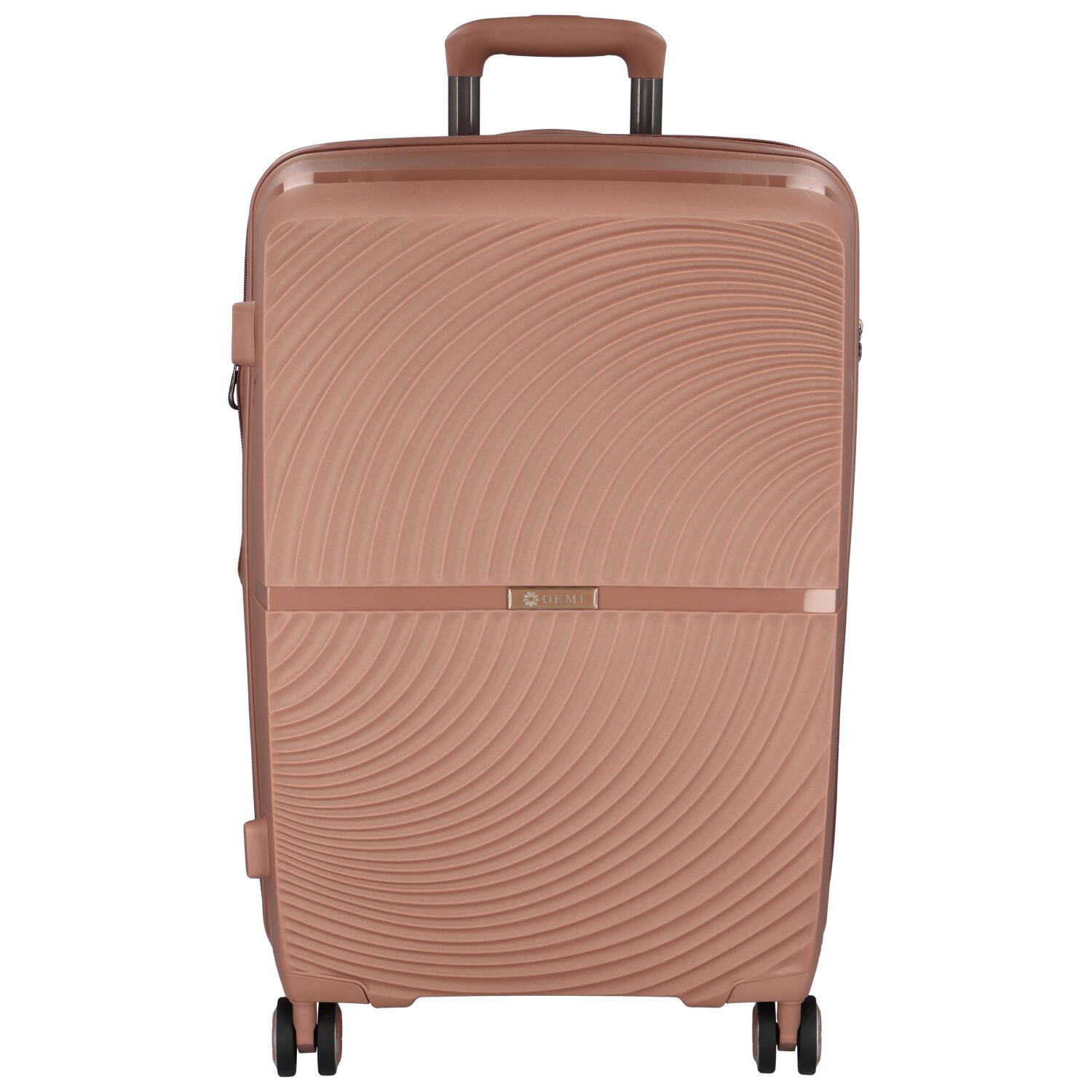 Cestovní plastový kufr starorůžový - Ormi Tryfon L