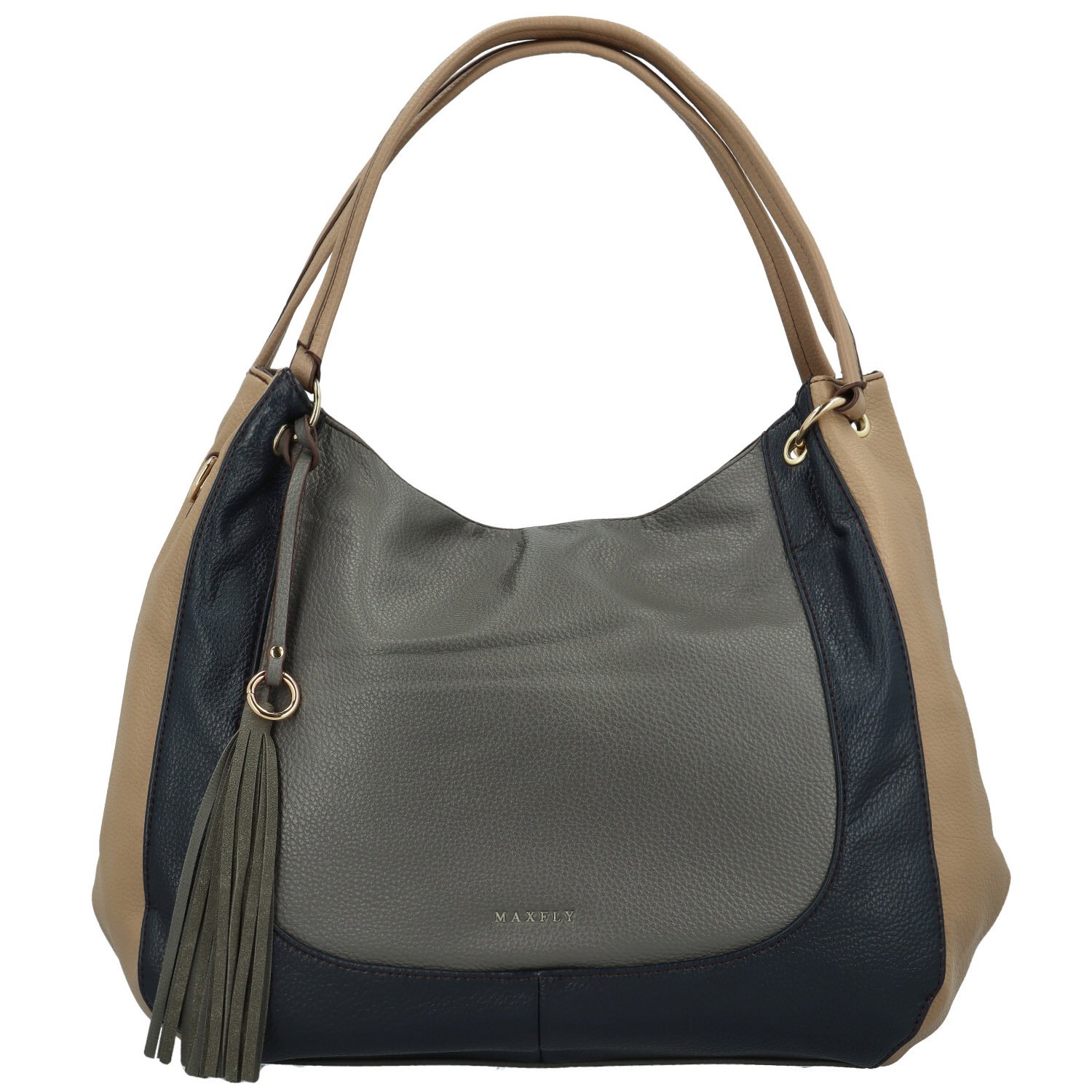 Dámská kabelka na rameno šedá - MaxFly Sigrid