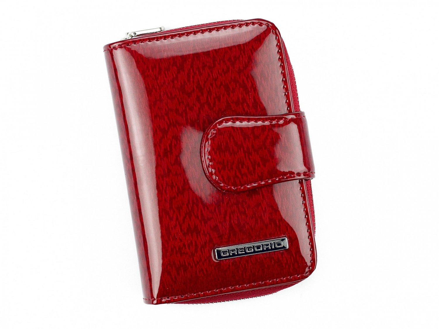 Levně Dámská kožená peněženka červená - Gregorio Josetta