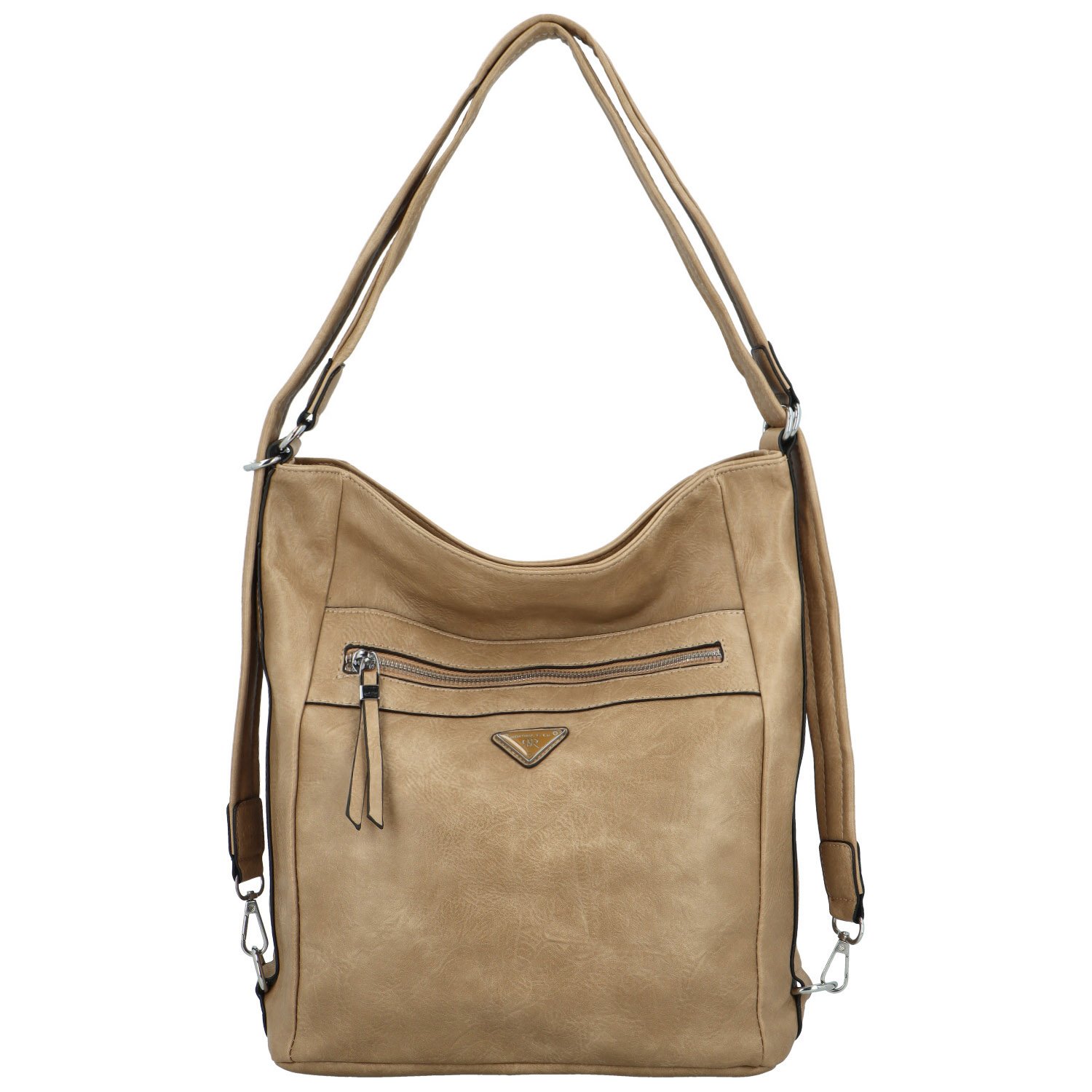 Dámský kabelko/batoh tmavě béžový - Romina & Co Bags Tonandis