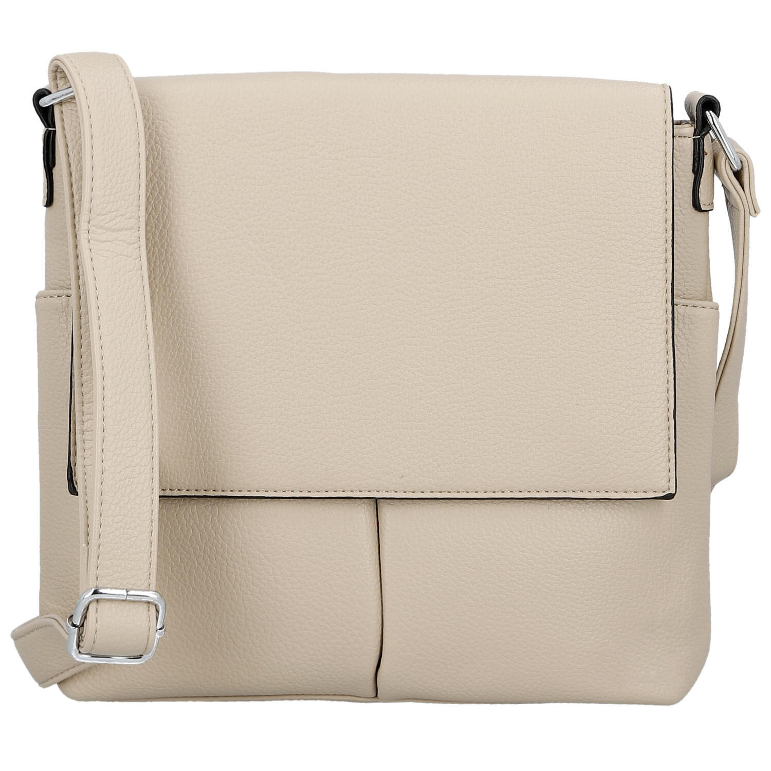 Dámská crossbody kabelka béžová - Paolo Bags Dilara