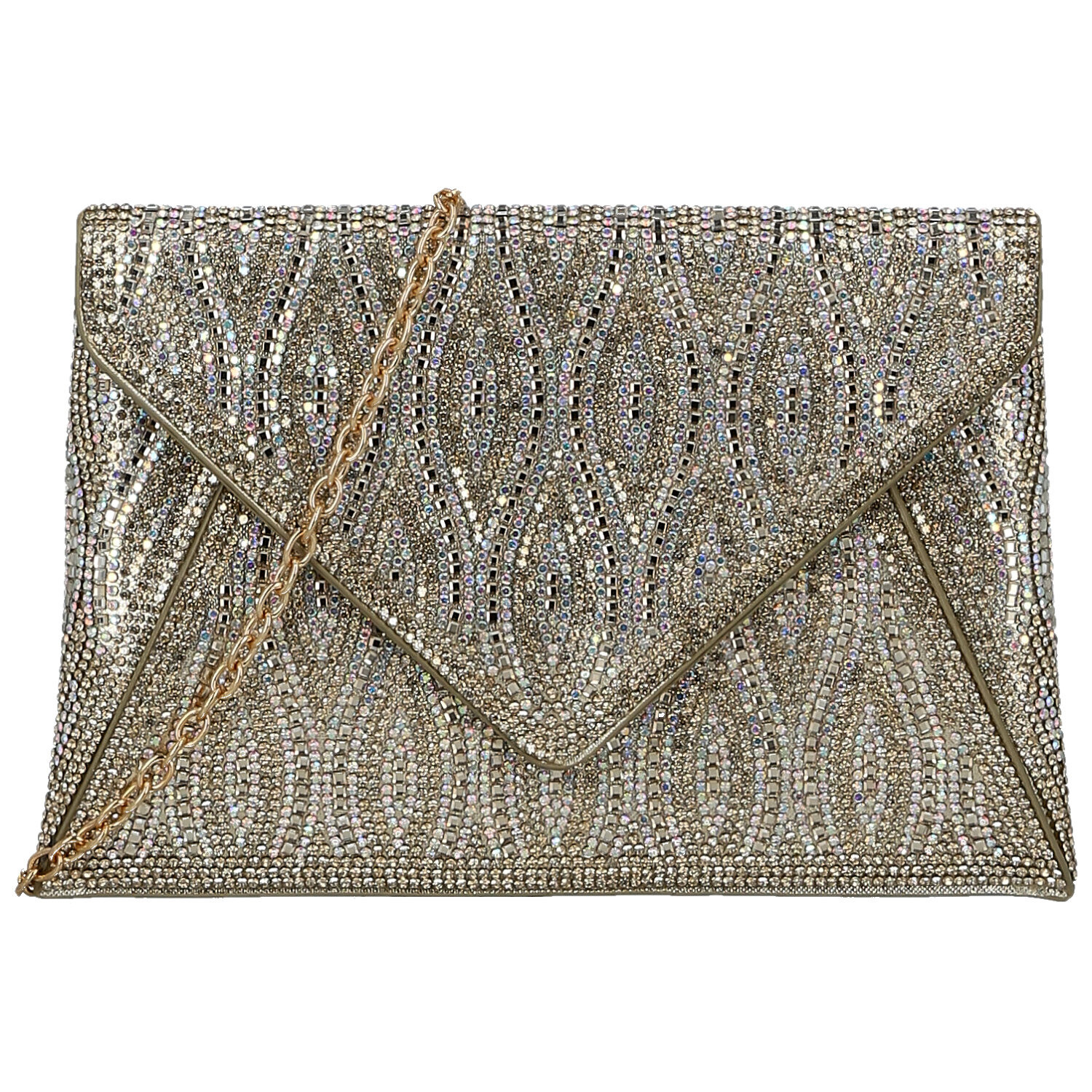 Dámské psaníčko zlaté - Michelle Moon Aika