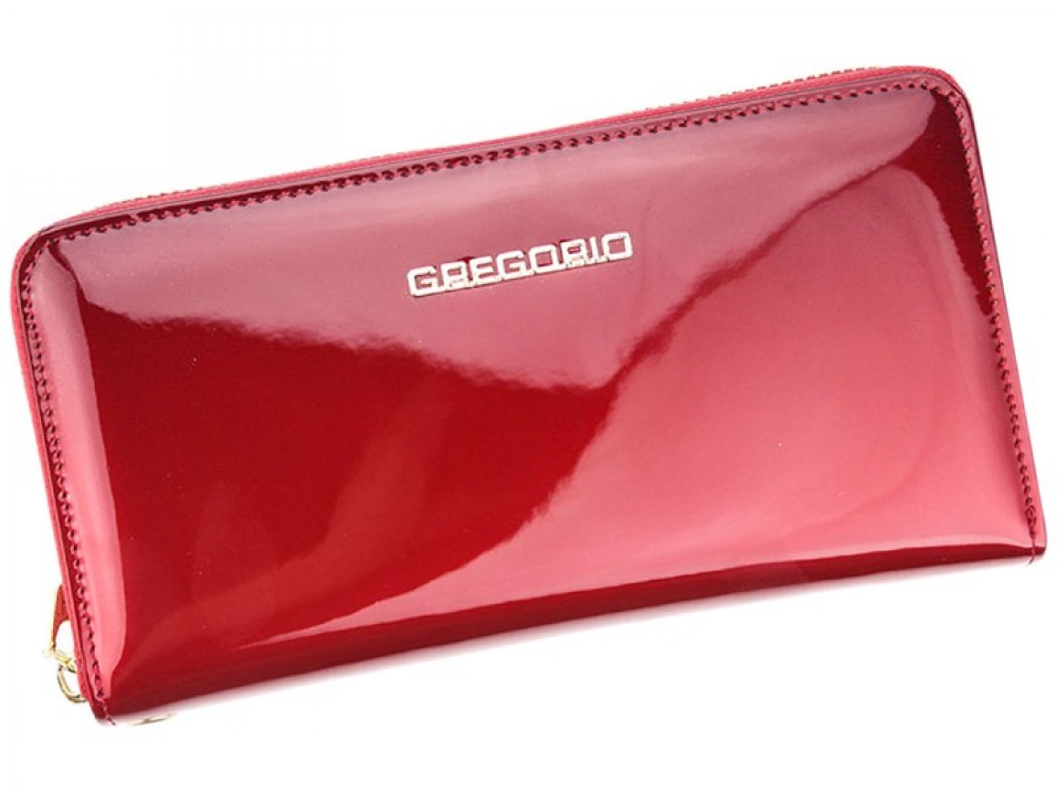 Levně Dámská kožená pouzdrová peněženka červená - Gregorio Clorinna