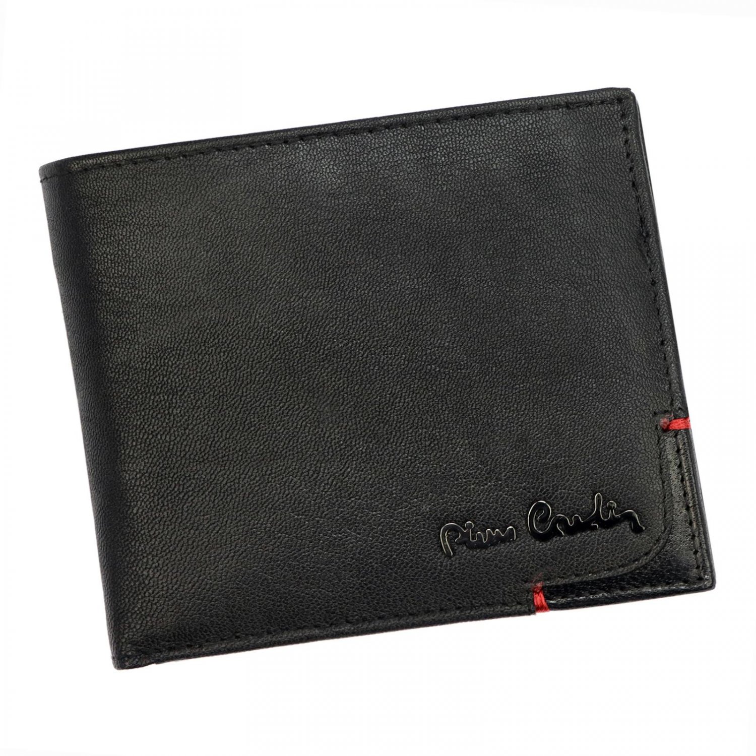 Levně Pánská kožená peněženka černá - Pierre Cardin Raulf