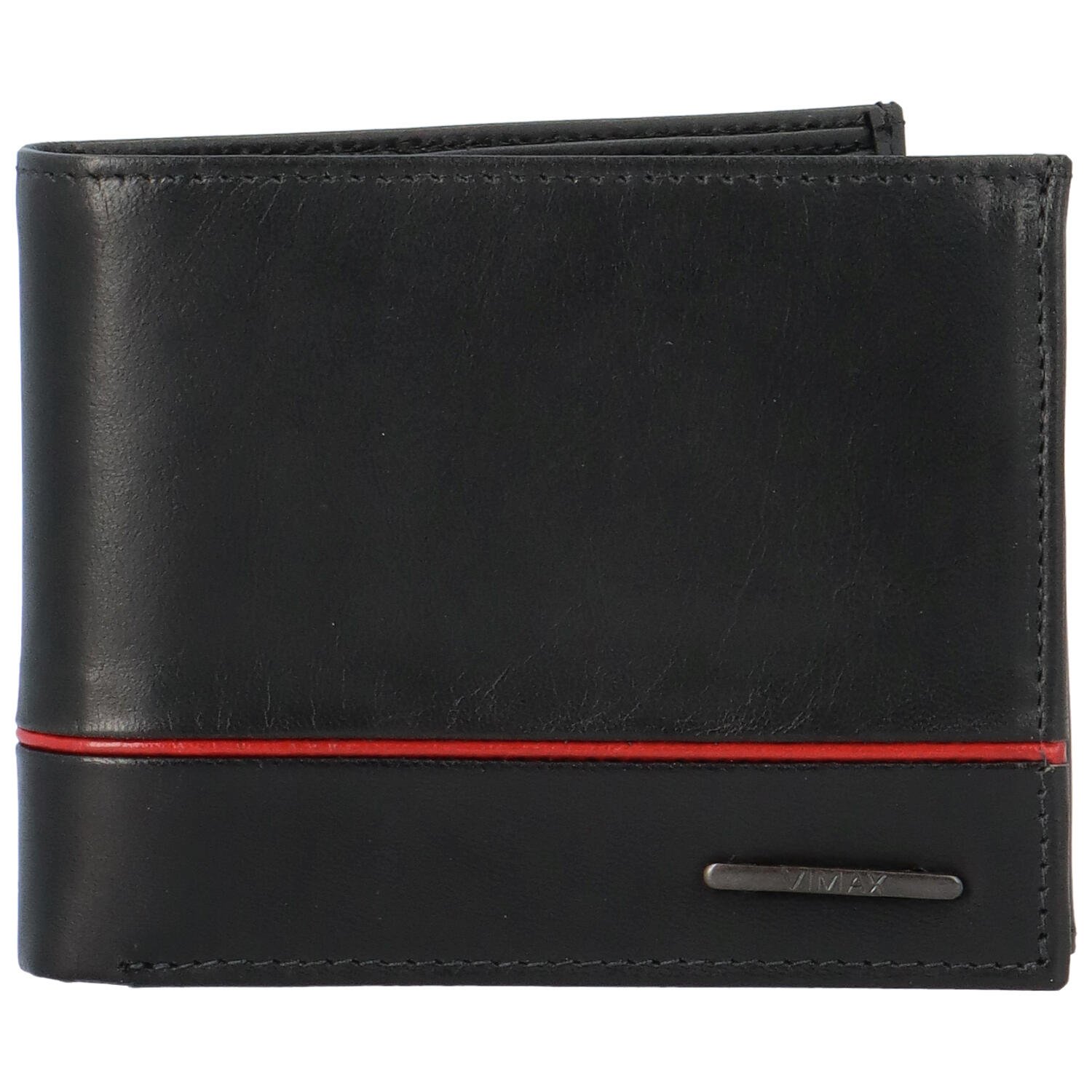Levně Pánská kožená peněženka černá - Vimax Willy